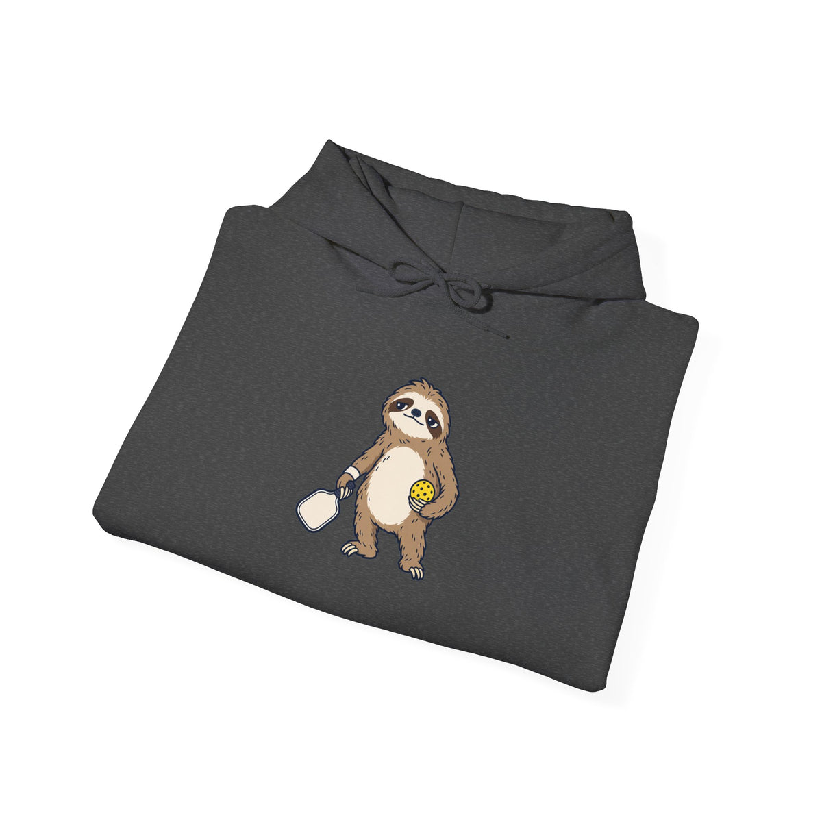 Sloth pickleball hoodie, Saving Energy for Game Point