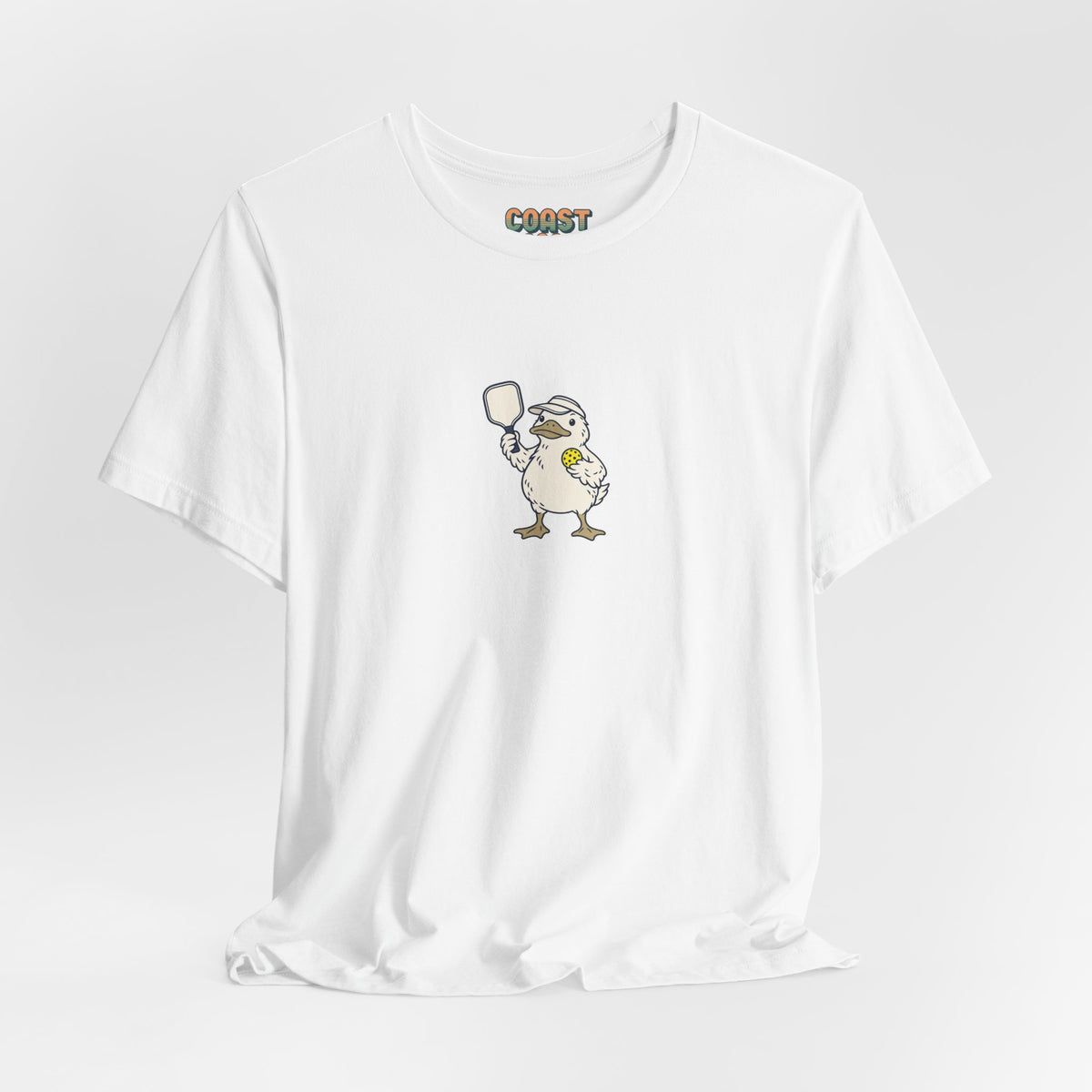 Duck pickleball t-shirt, Calm on Top, Paddling Hard Below