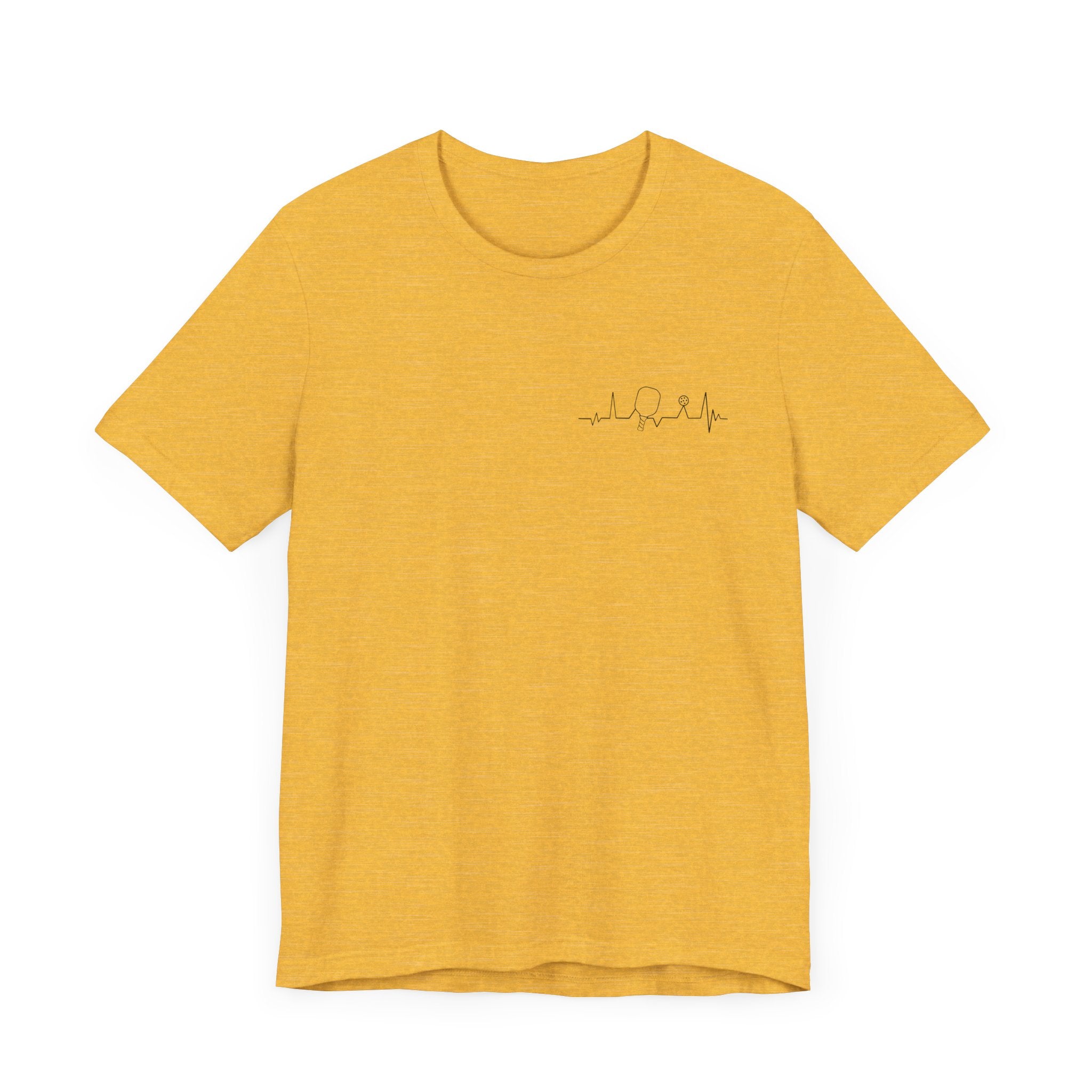 Pickleball T-Shirt - Pickleball Heartbeat