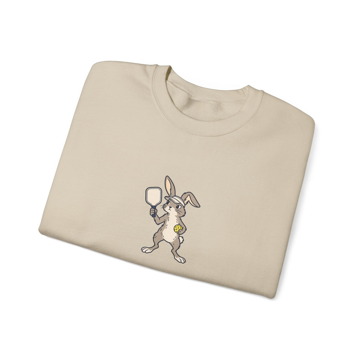 Rabbit pickleball crewneck sweatshirt, Can We Play Another?