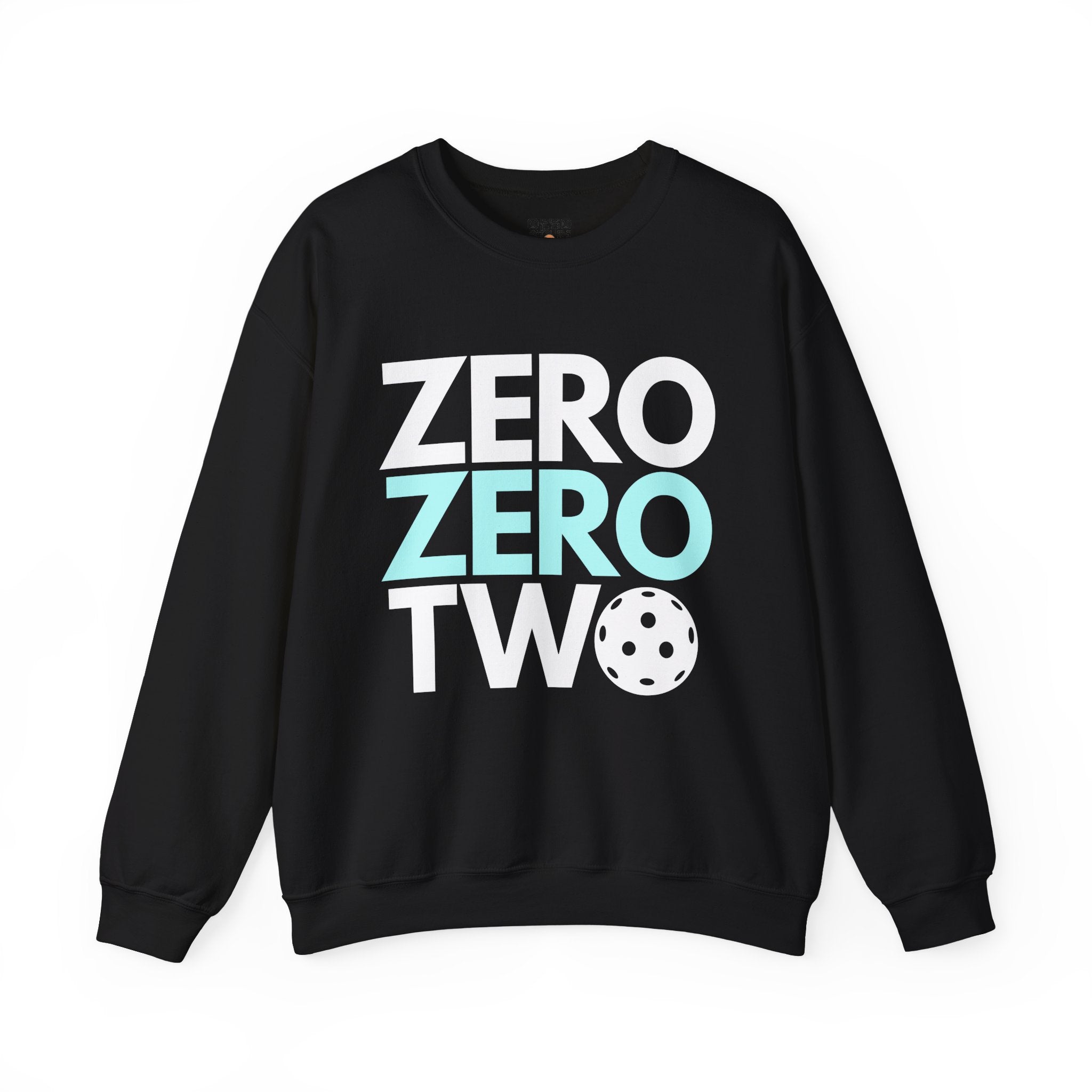 Pickleball Crewneck Sweatshirt - Zero, Zero, Two. - Pickleball Sweatshirt for Women & Men