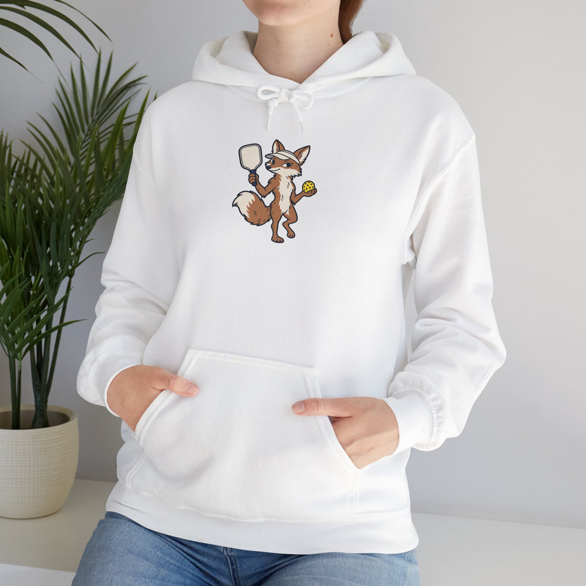 Fox pickleball hoodie, Sly Little Dinks