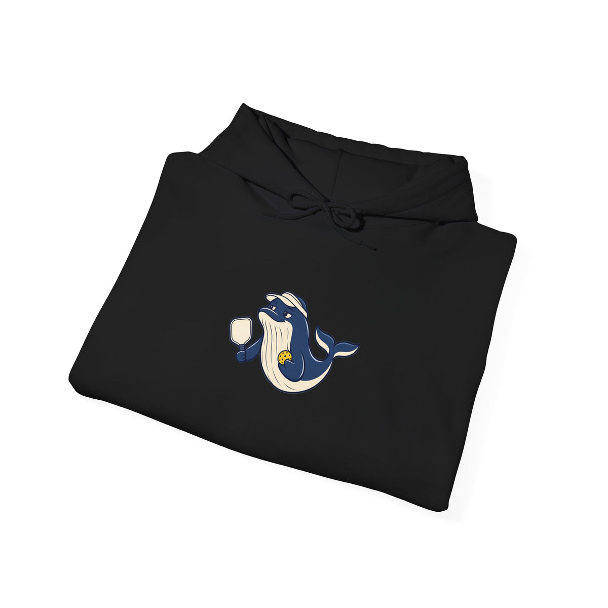 Whale pickleball hoodie, Making Waves at the Net