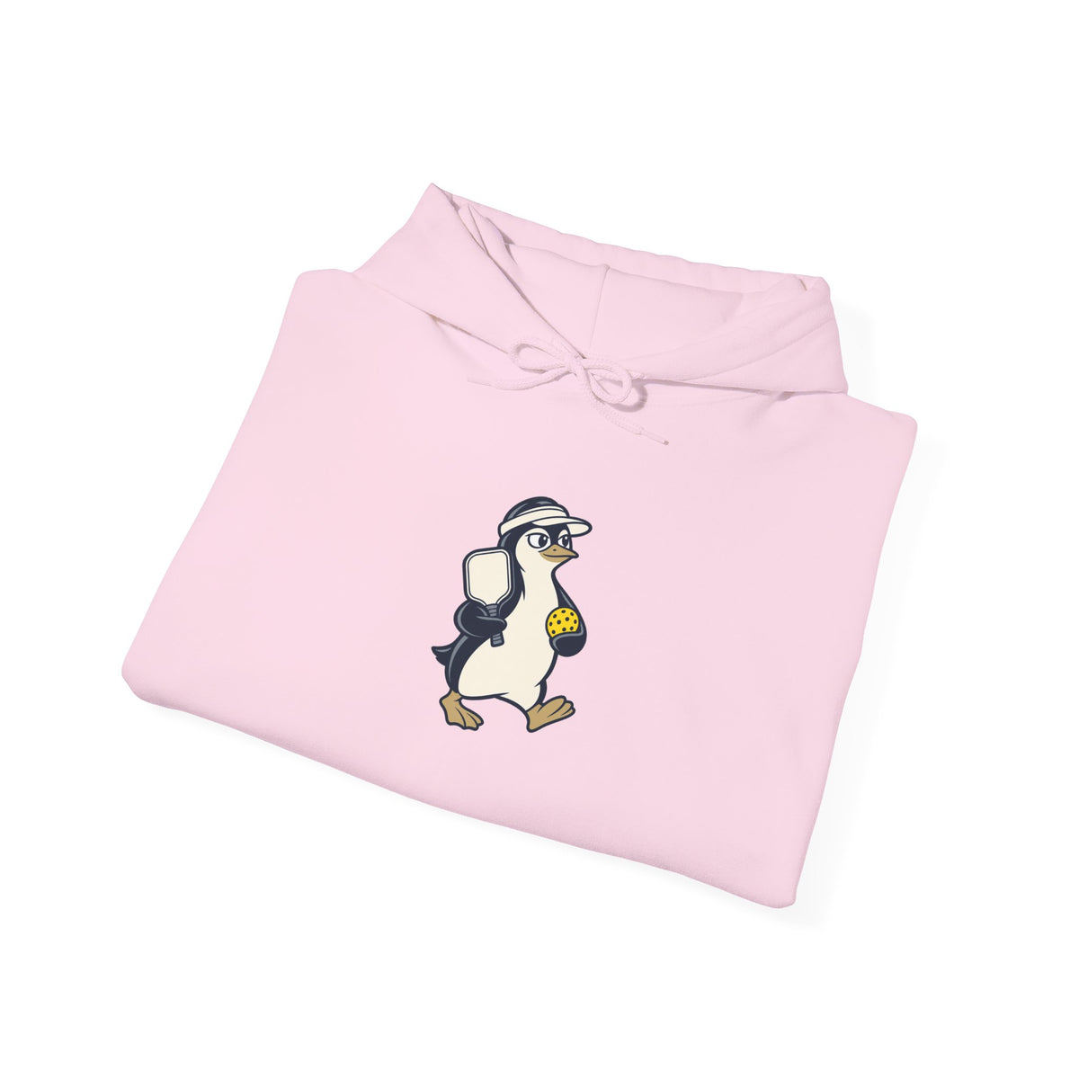 Penguin pickleball hoodie, Cool Under Pressure