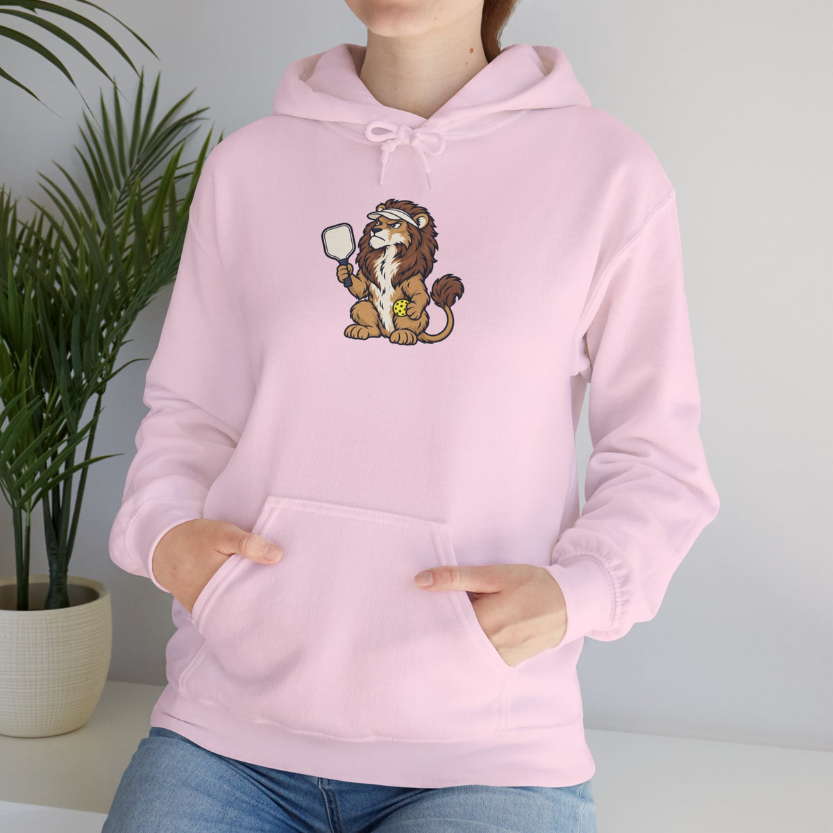 Lion pickleball hoodie, Rally Roar