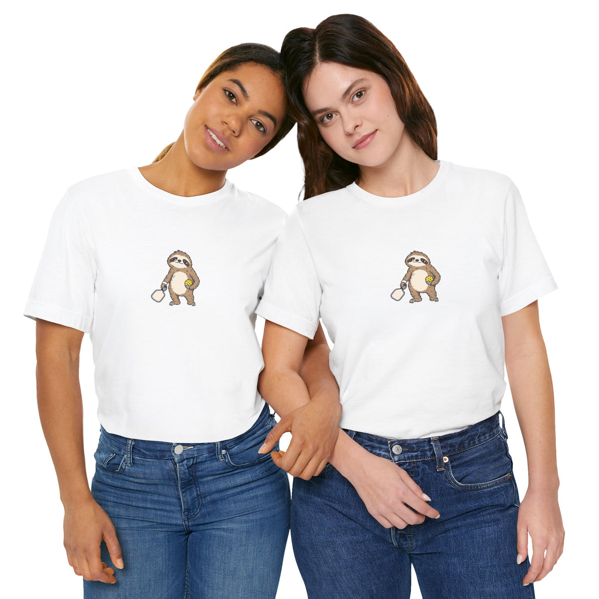 Sloth pickleball t-shirt, Saving Energy for Game Point