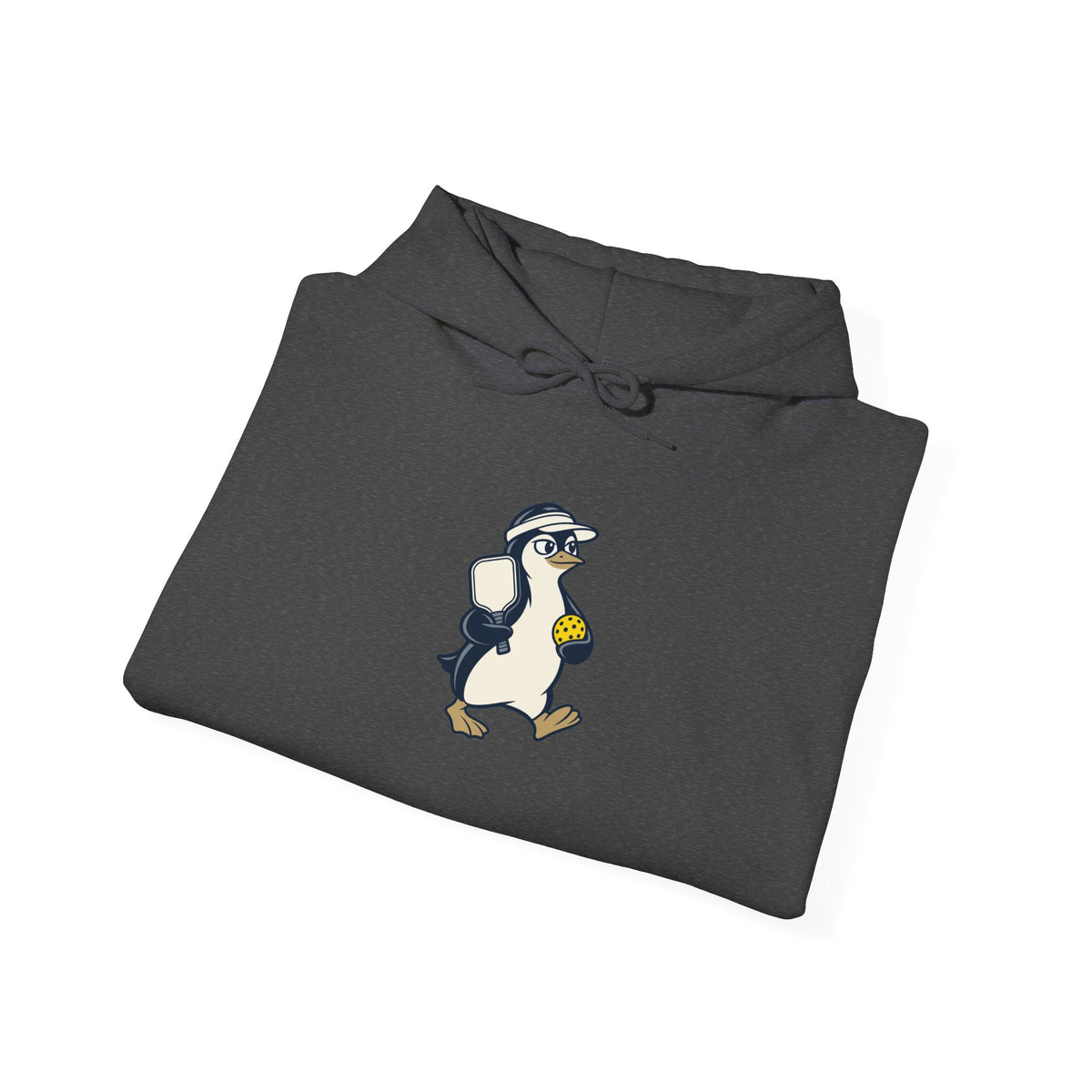 Penguin pickleball hoodie, Cool Under Pressure