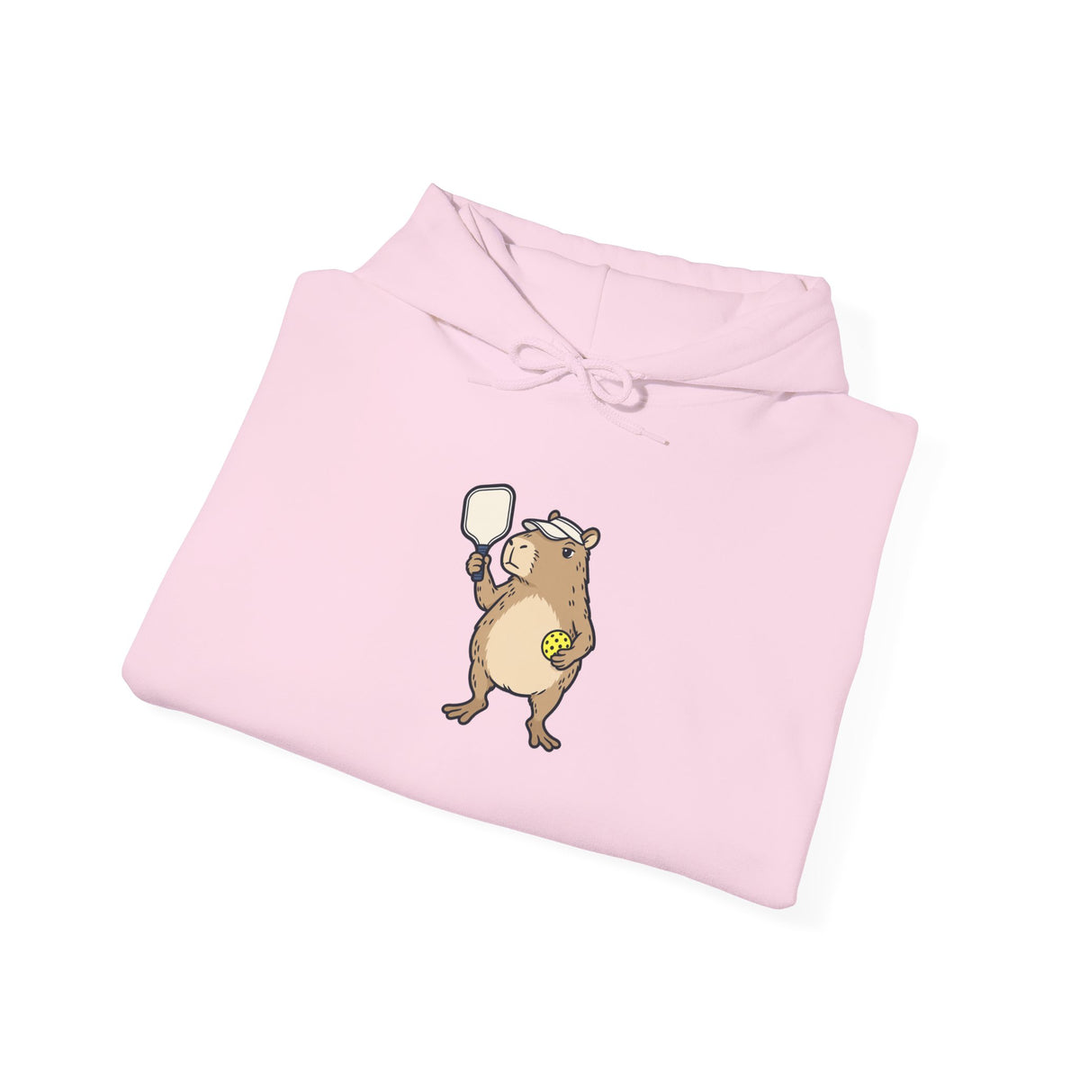 Capybara pickleball hoodie, No Rush, We Play to Eleven