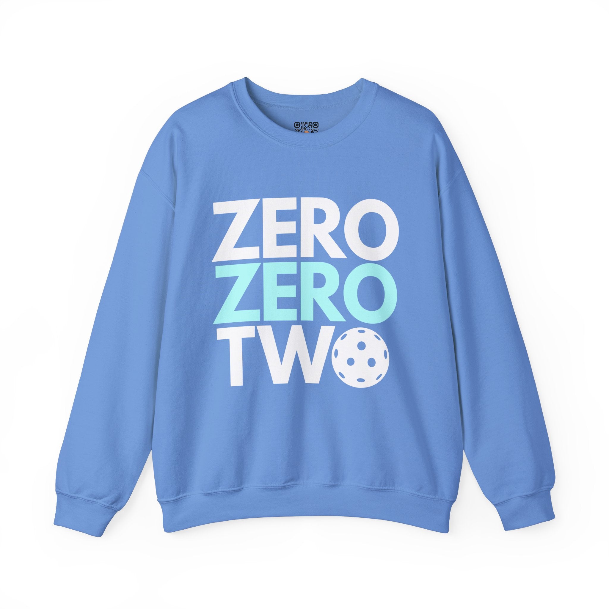 Pickleball Crewneck Sweatshirt - Zero, Zero, Two. - Pickleball Sweatshirt for Women & Men