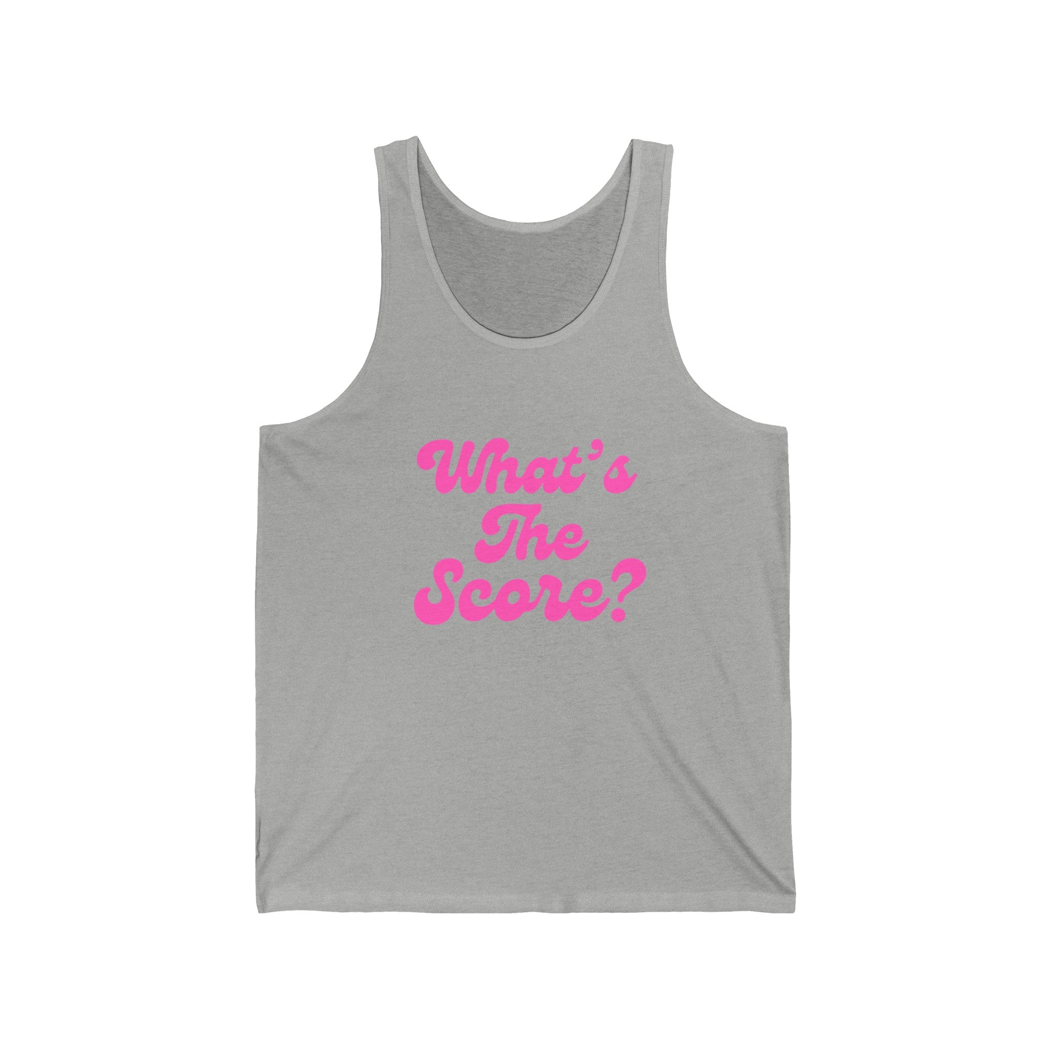 Pickleball Tank | What's the Score? | Pink Wednesdays Collection