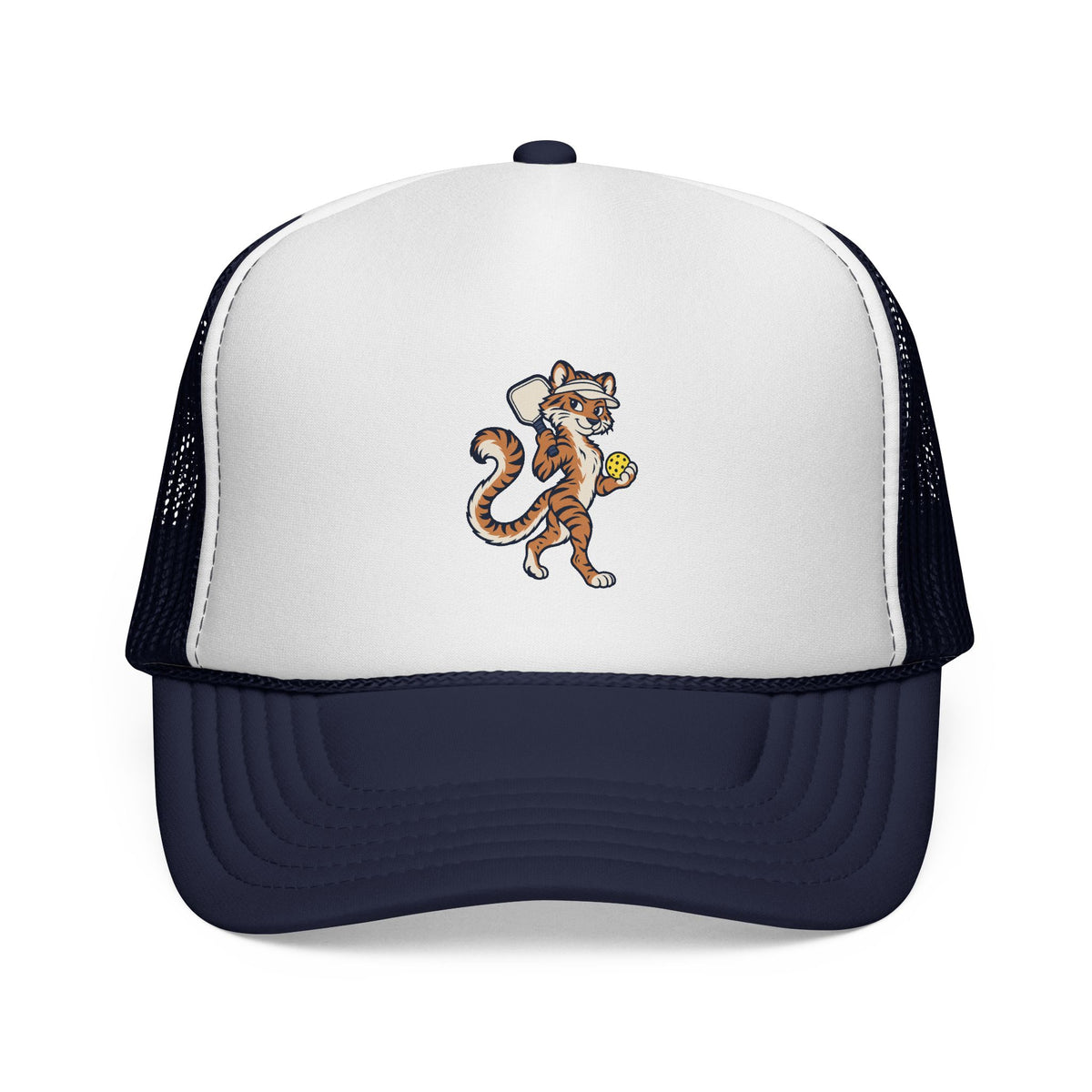 Tiger pickleball trucker hat in Dark Navy
