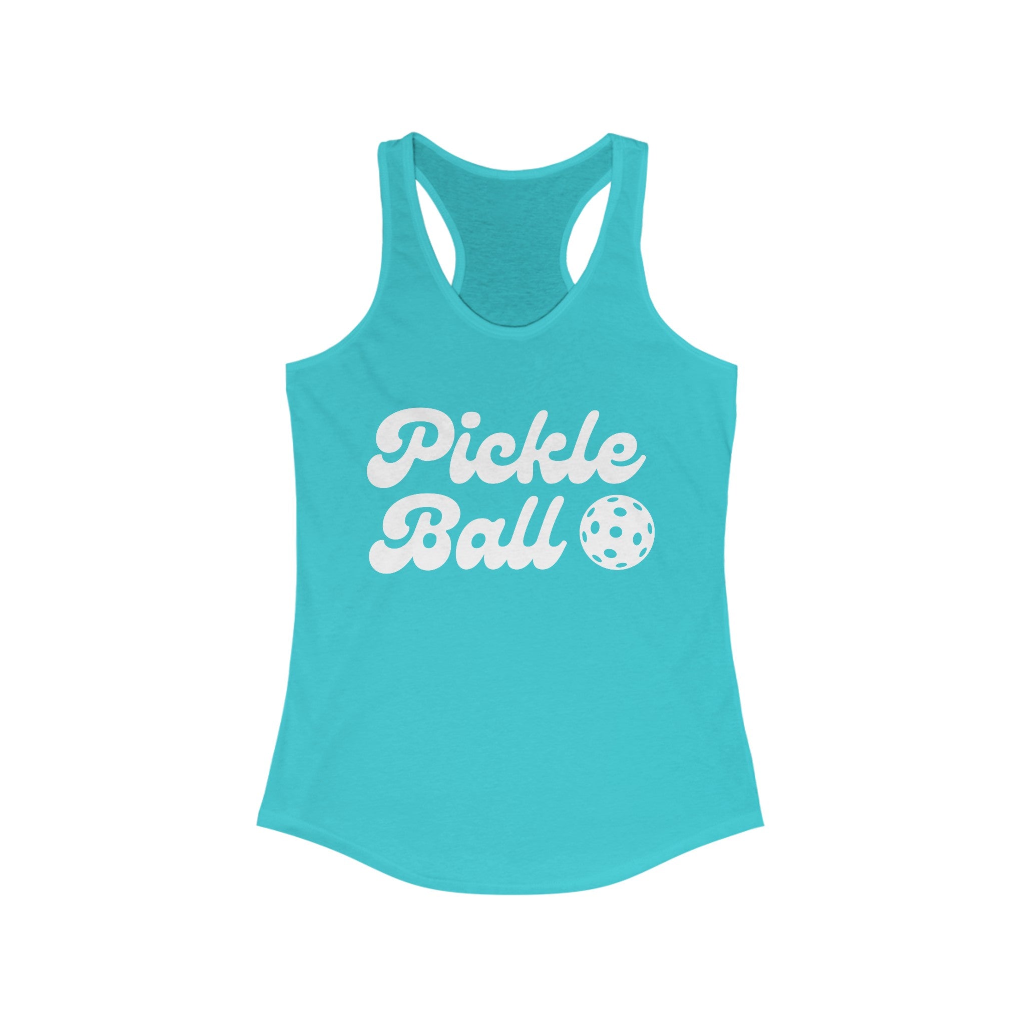 Women's Racerback Slim Fit Pickleball Tank - Pickle Ball