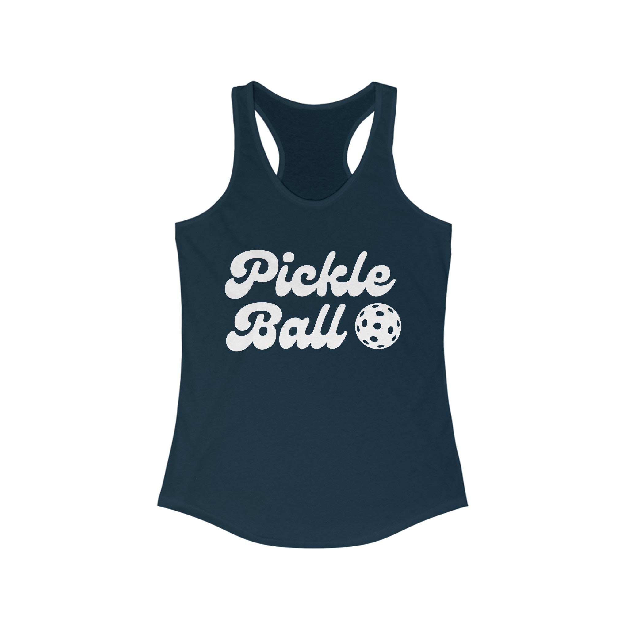 Women's Racerback Slim Fit Pickleball Tank - Pickle Ball