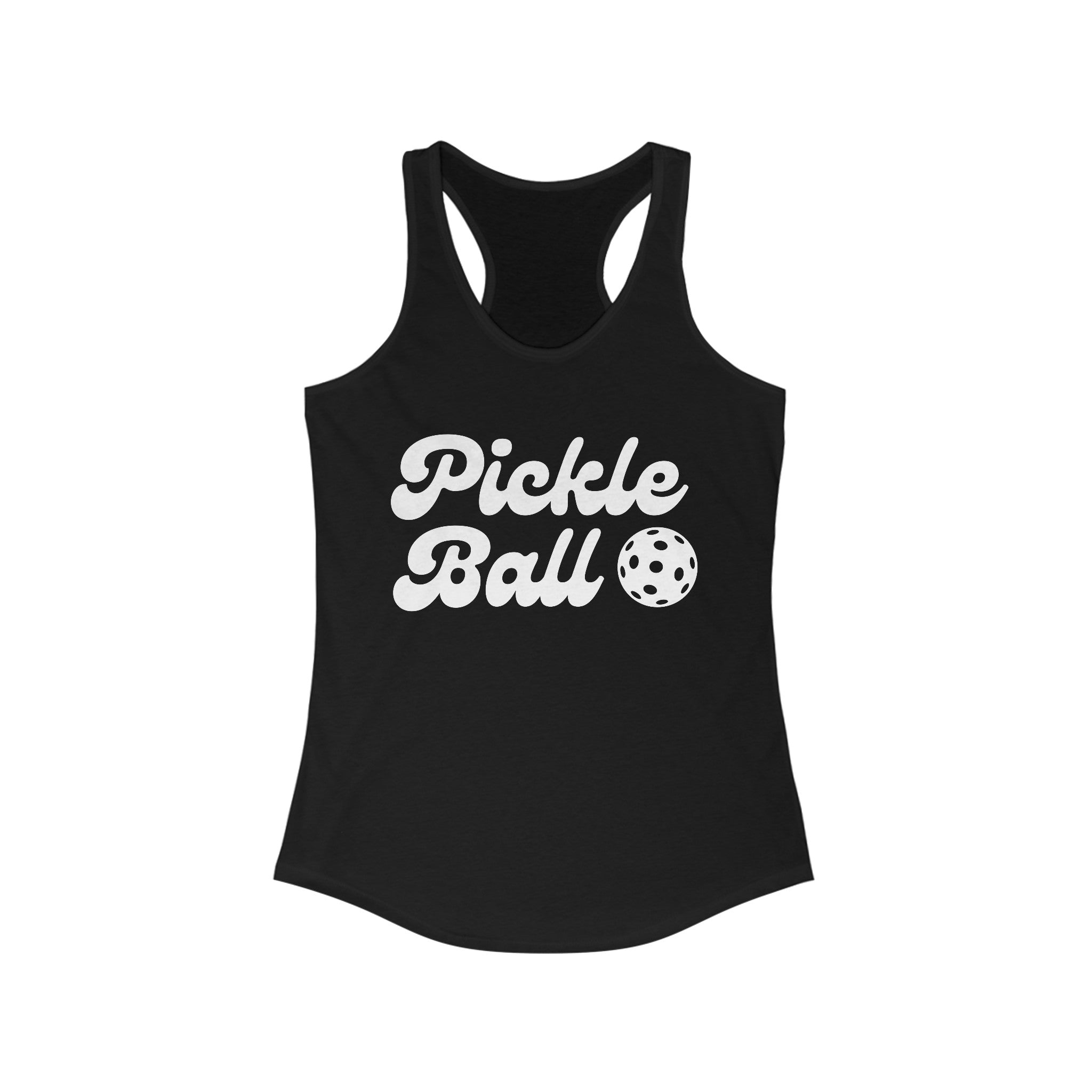 Women's Racerback Slim Fit Pickleball Tank - Pickle Ball