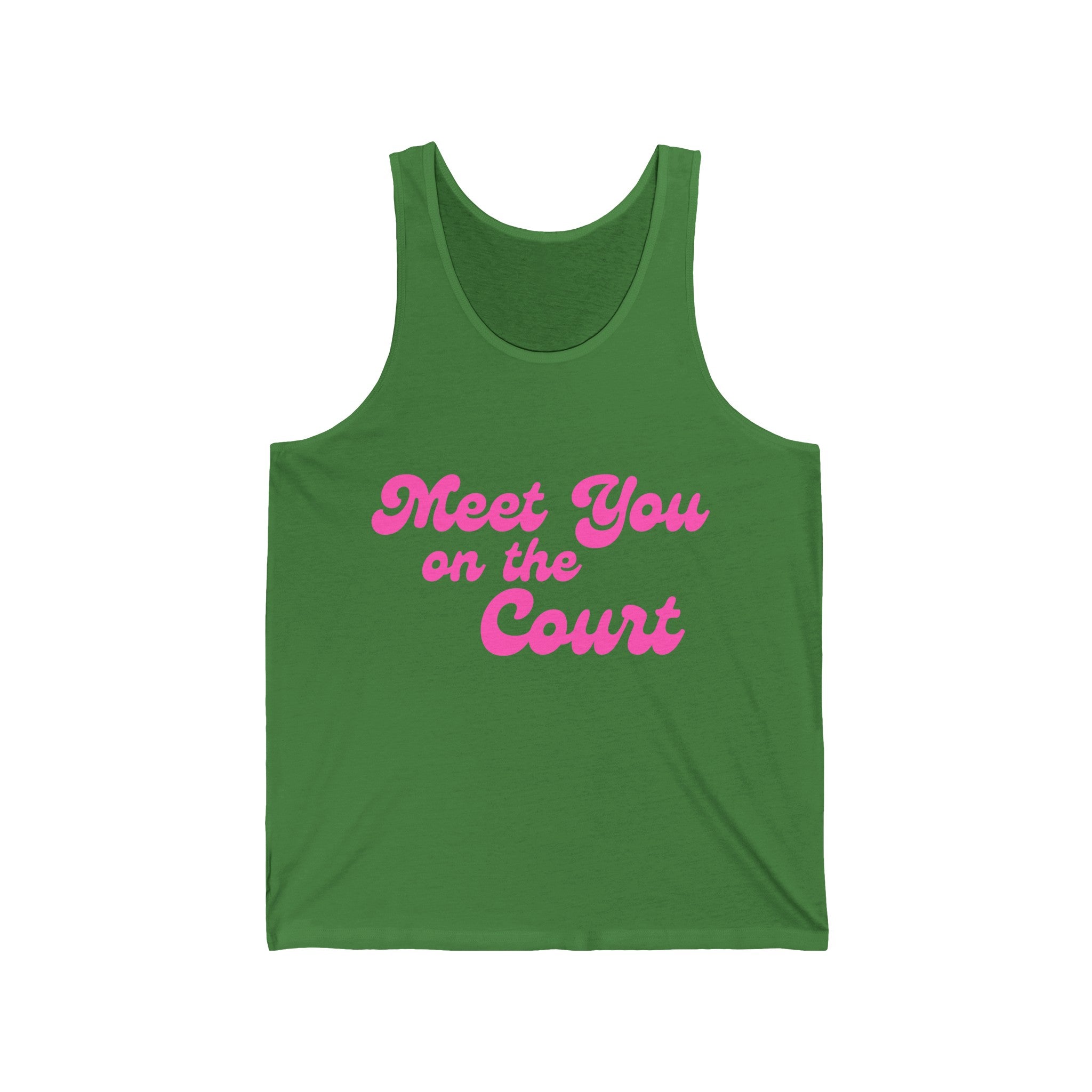 Pickleball Tank | Meet you on the Court | Pink Wednesdays Collection