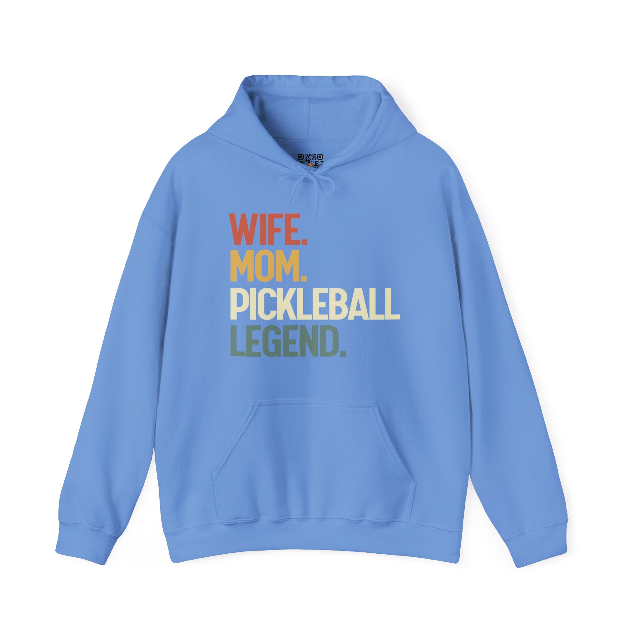 Pickleball Hoodie - Wife. Mom. Pickleball Legend. - Pickleball Hoodie for Women & Men