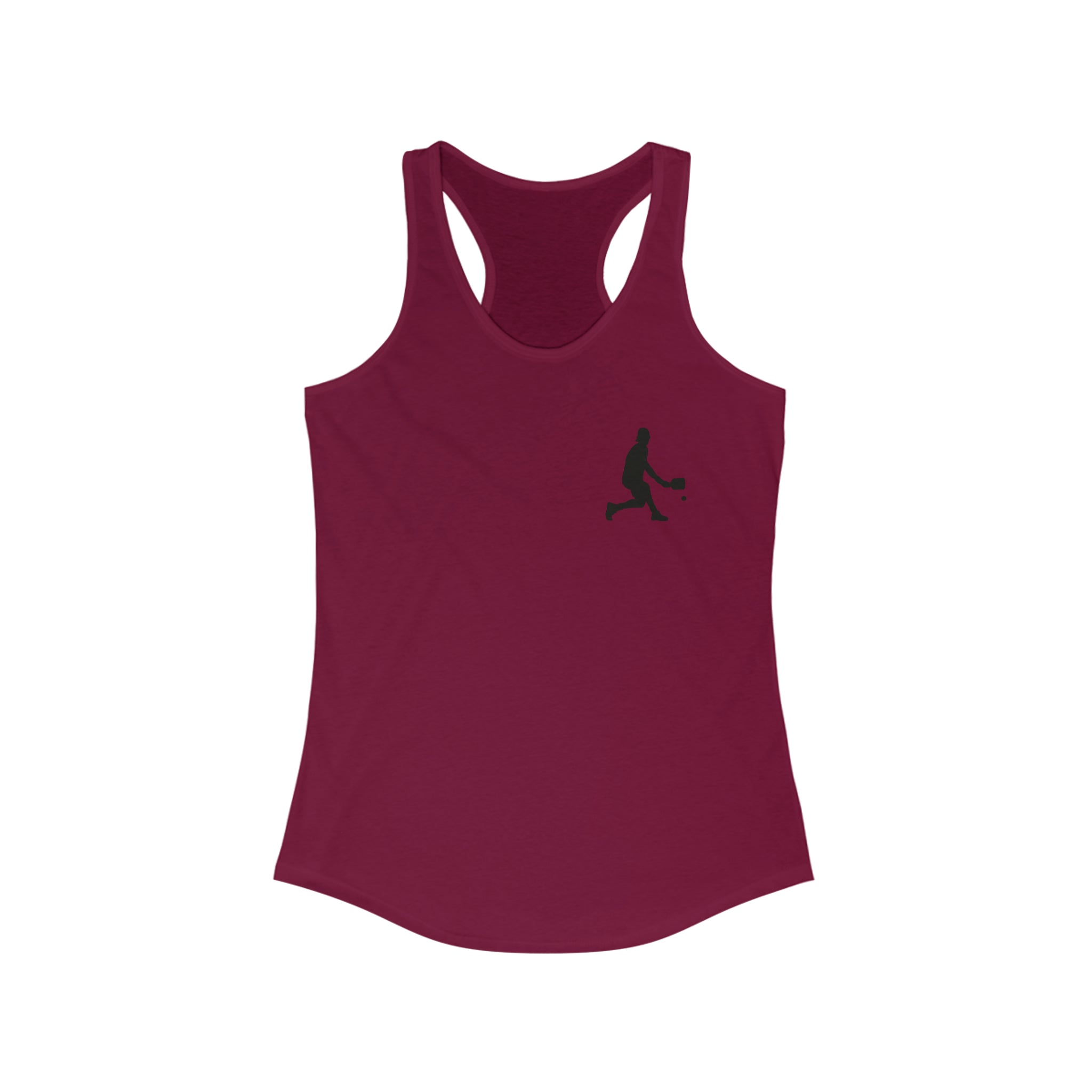 Women's Racerback Slim Fit Pickleball Tank - Pickleball Player