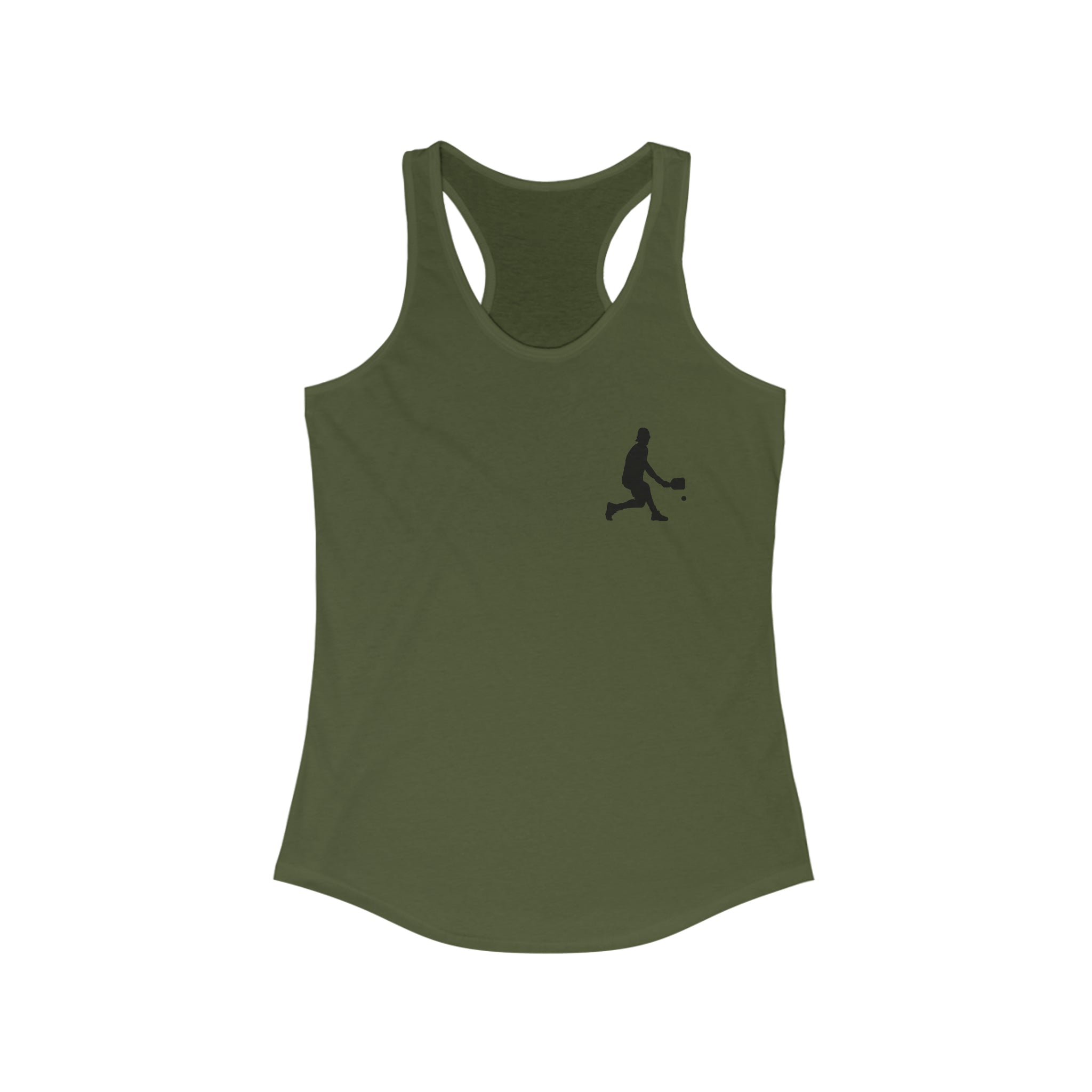 Women's Racerback Slim Fit Pickleball Tank - Pickleball Player