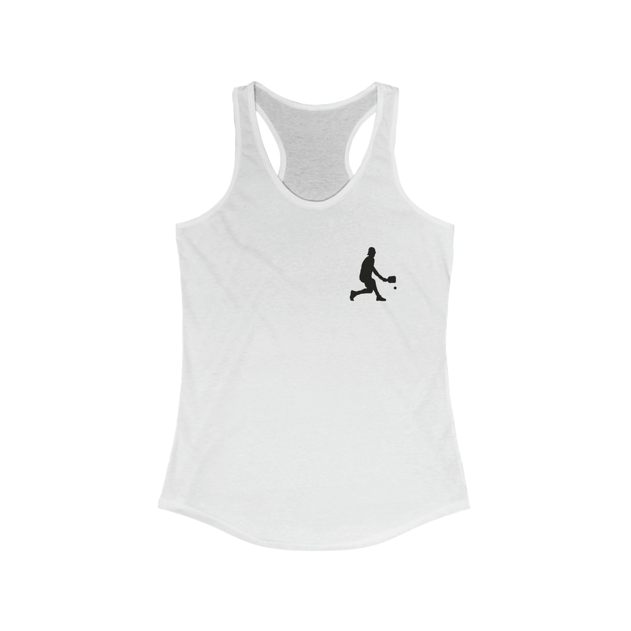 Women's Racerback Slim Fit Pickleball Tank - Pickleball Player