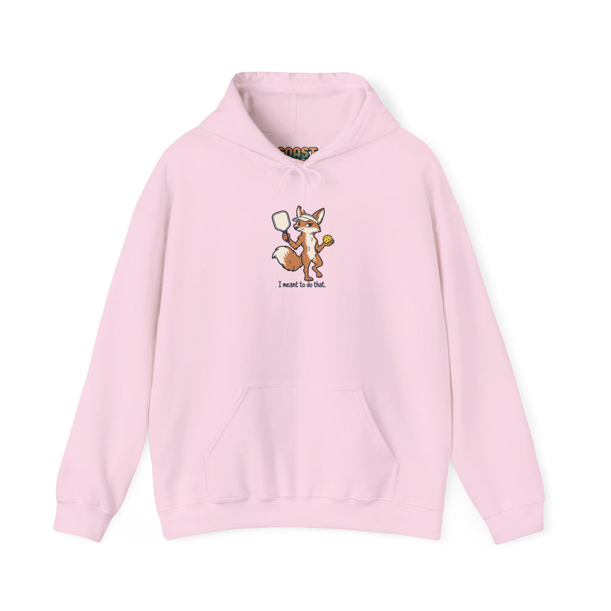 Fox pickleball hoodie in Light Pink