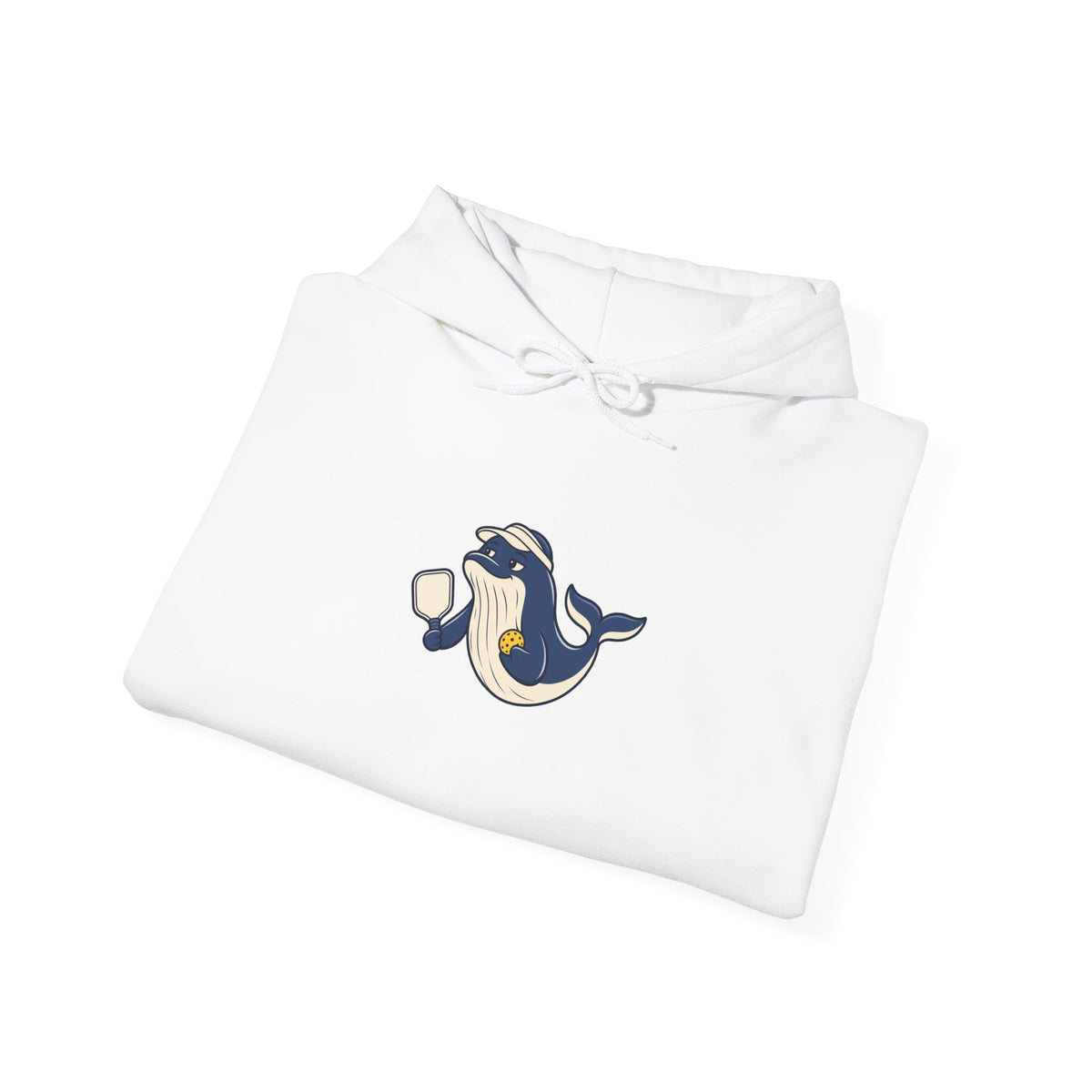 Whale pickleball hoodie, Making Waves at the Net
