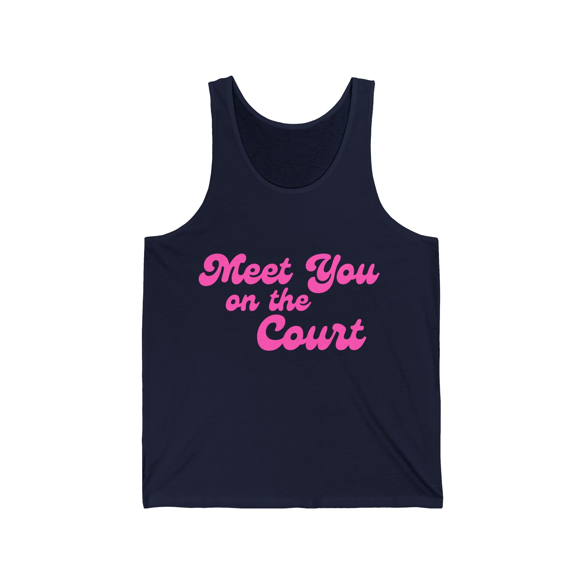 Pickleball Tank | Meet you on the Court | Pink Wednesdays Collection