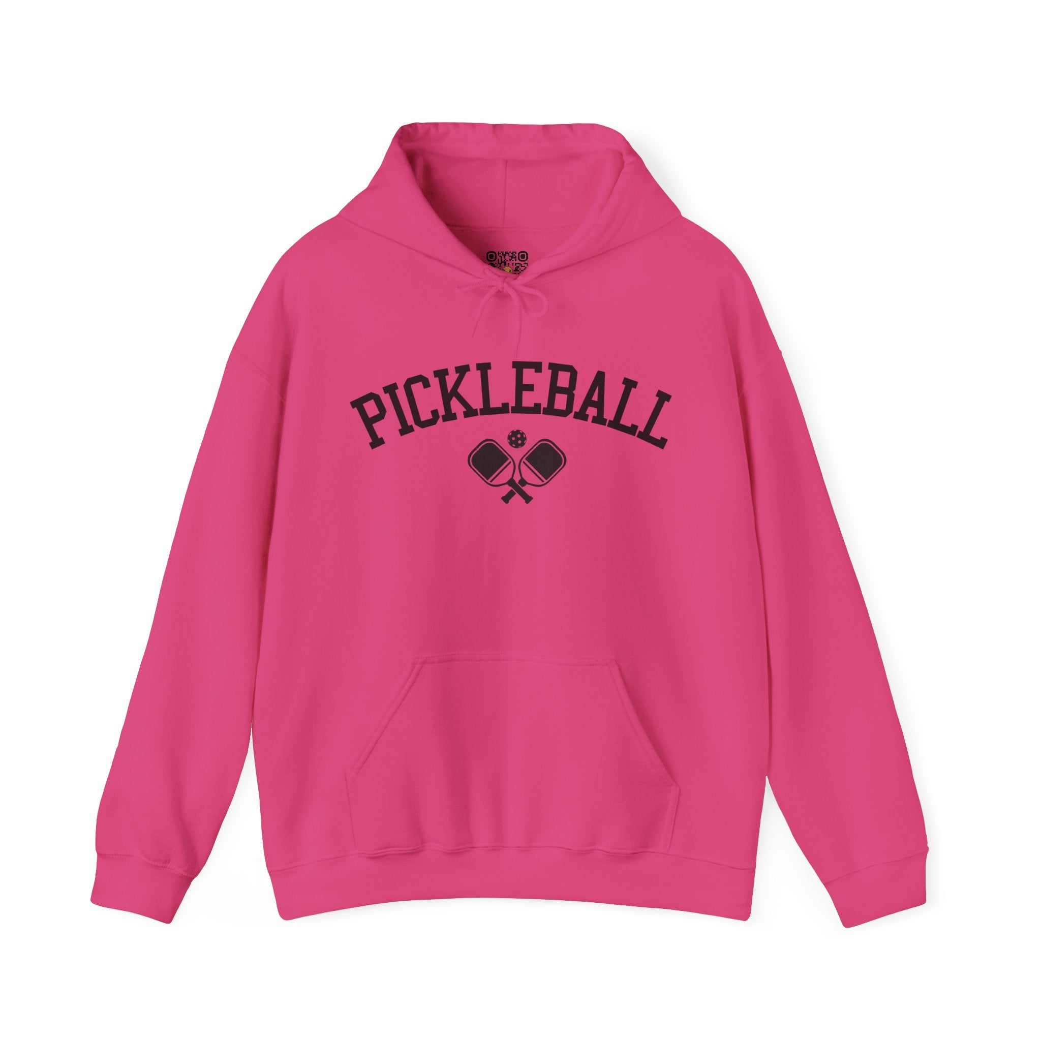 Pickleball Hoodie - Arched Pickleball with Paddles - Pickleball Hoodie for Women & Men