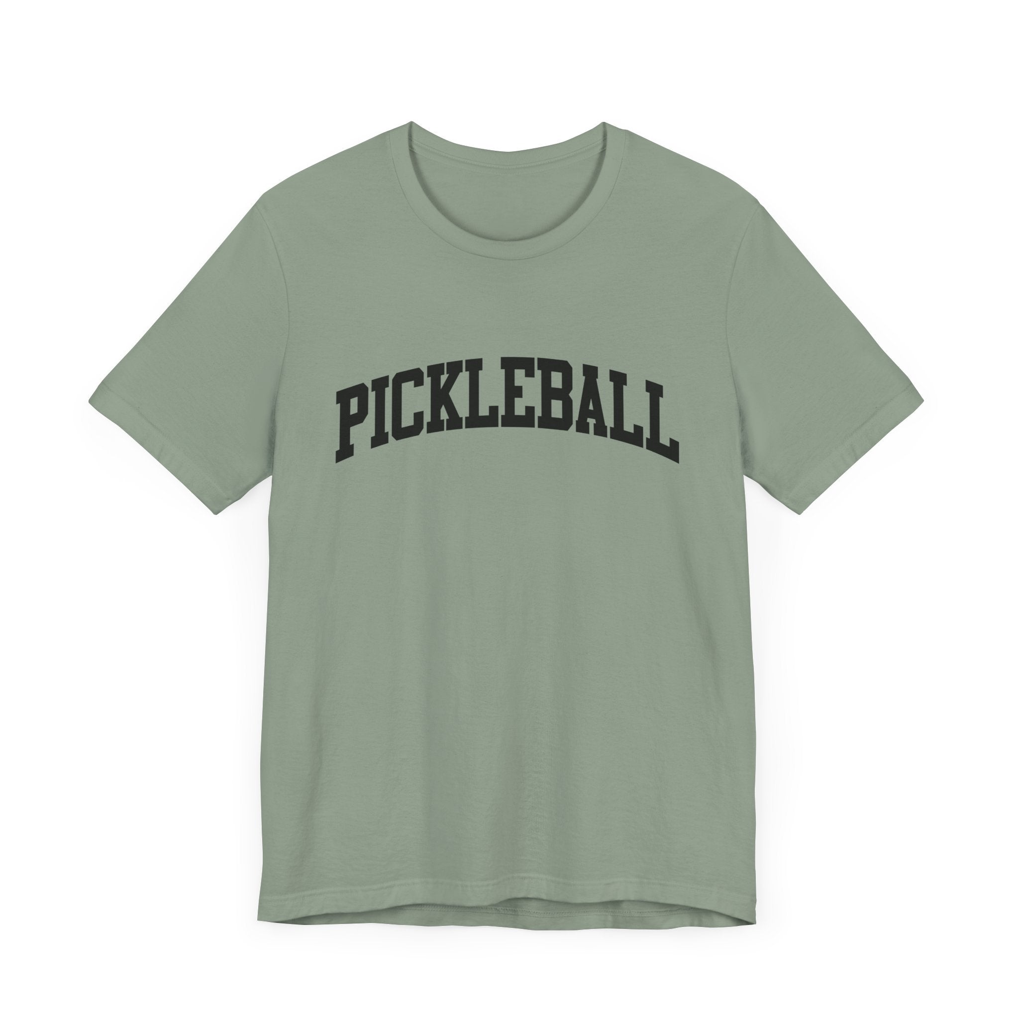 Pickleball T-Shirt - Arched PICKLEBALL Design