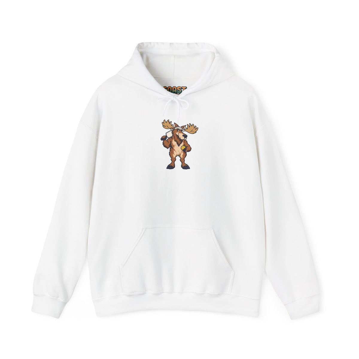 Moose pickleball hoodie in White