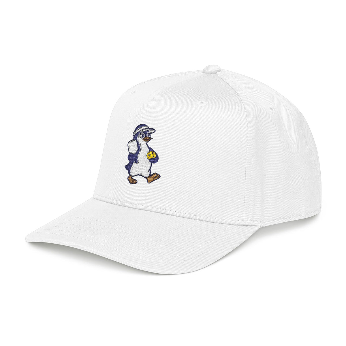 Embroidered pickleball penguin baseball cap, Cool Under Pressure