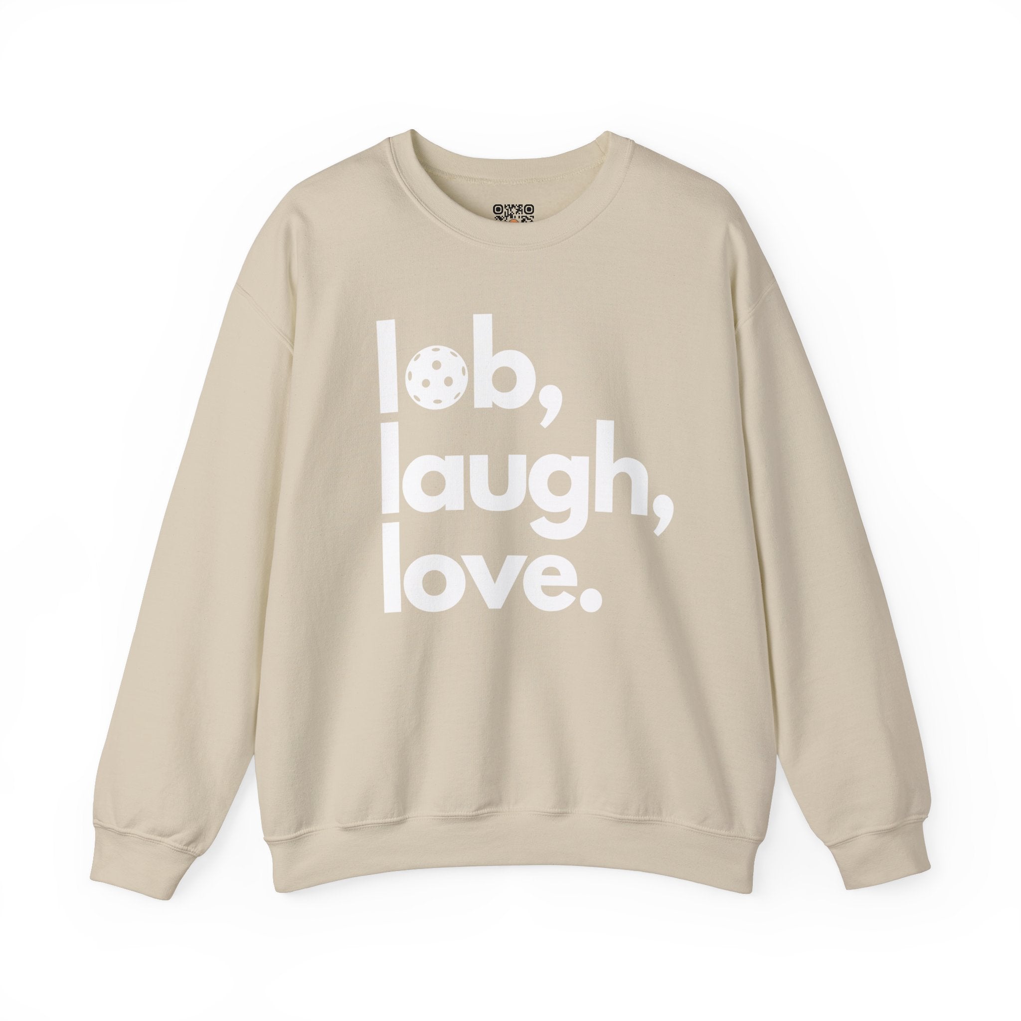 Pickleball Crewneck Sweatshirt - Lob, Laugh, Love.