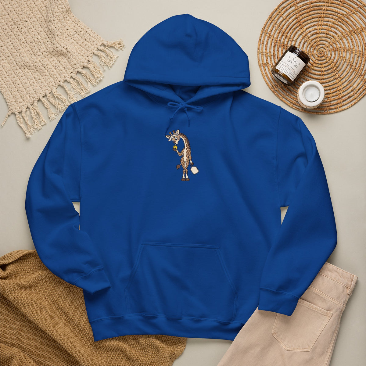 Giraffe pickleball hoodie, Head and Shoulders Above the Kitchen