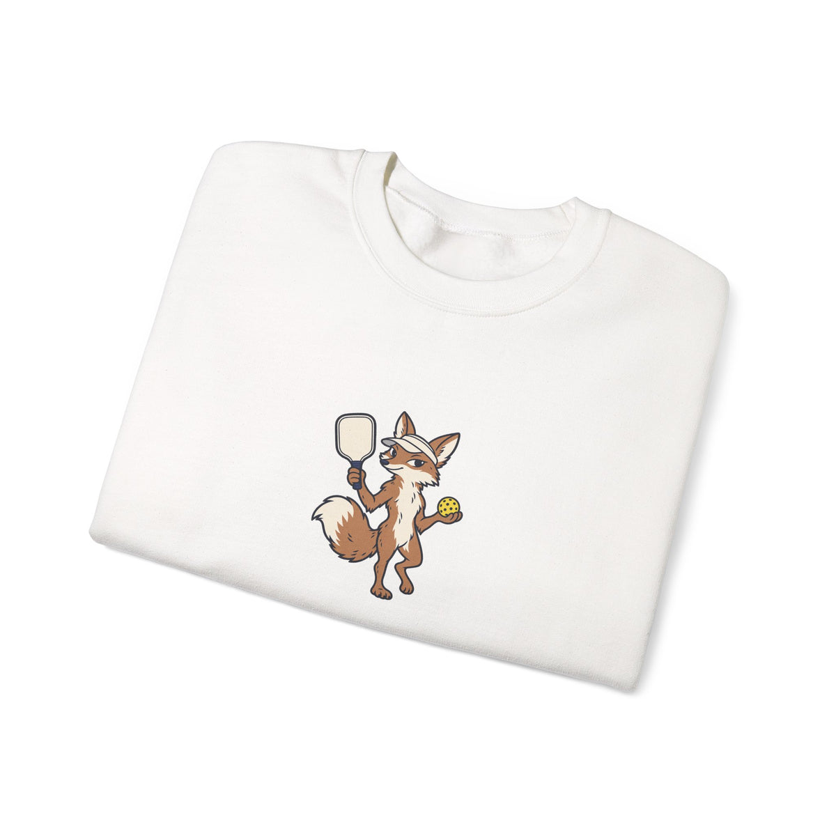 Fox pickleball crewneck sweatshirt, Sly Little Dinks