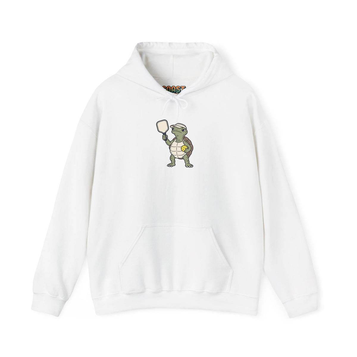 Turtle pickleball hoodie in White