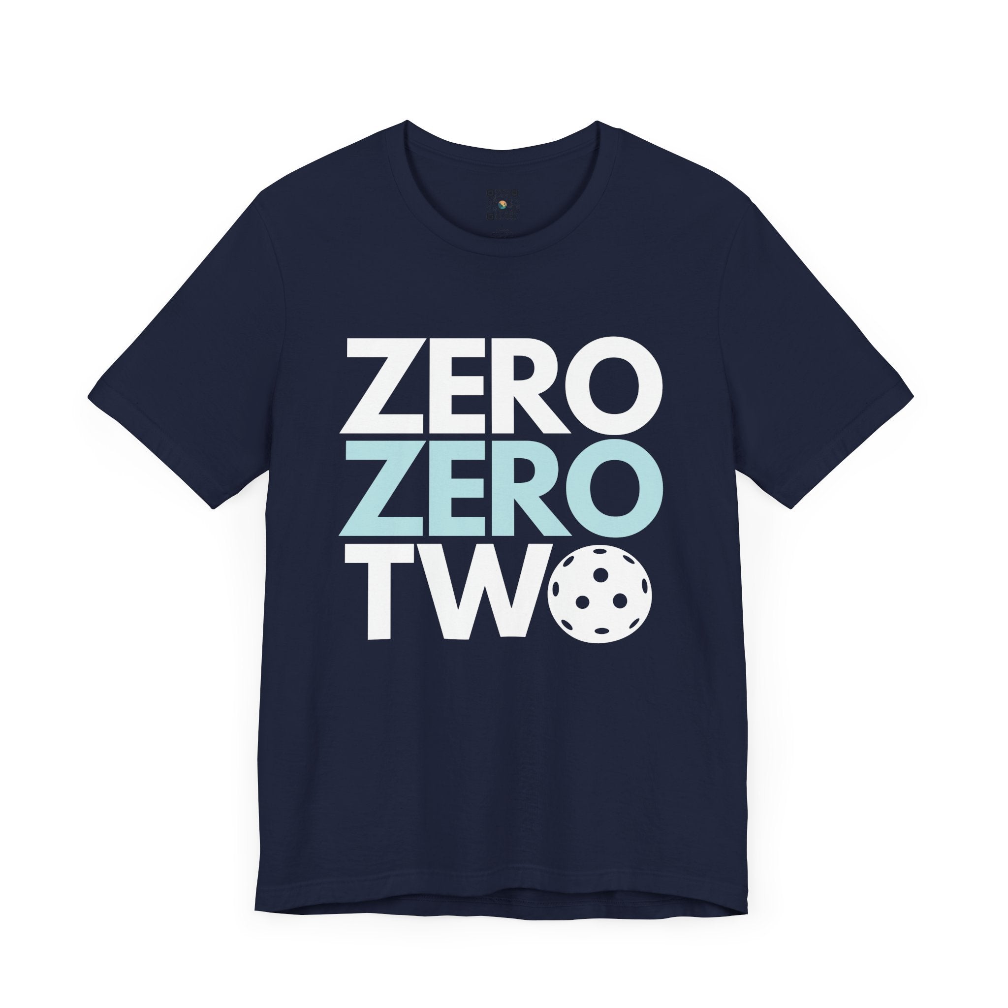 Pickleball T-Shirt - ZERO ZERO TWO with Pickleball Design