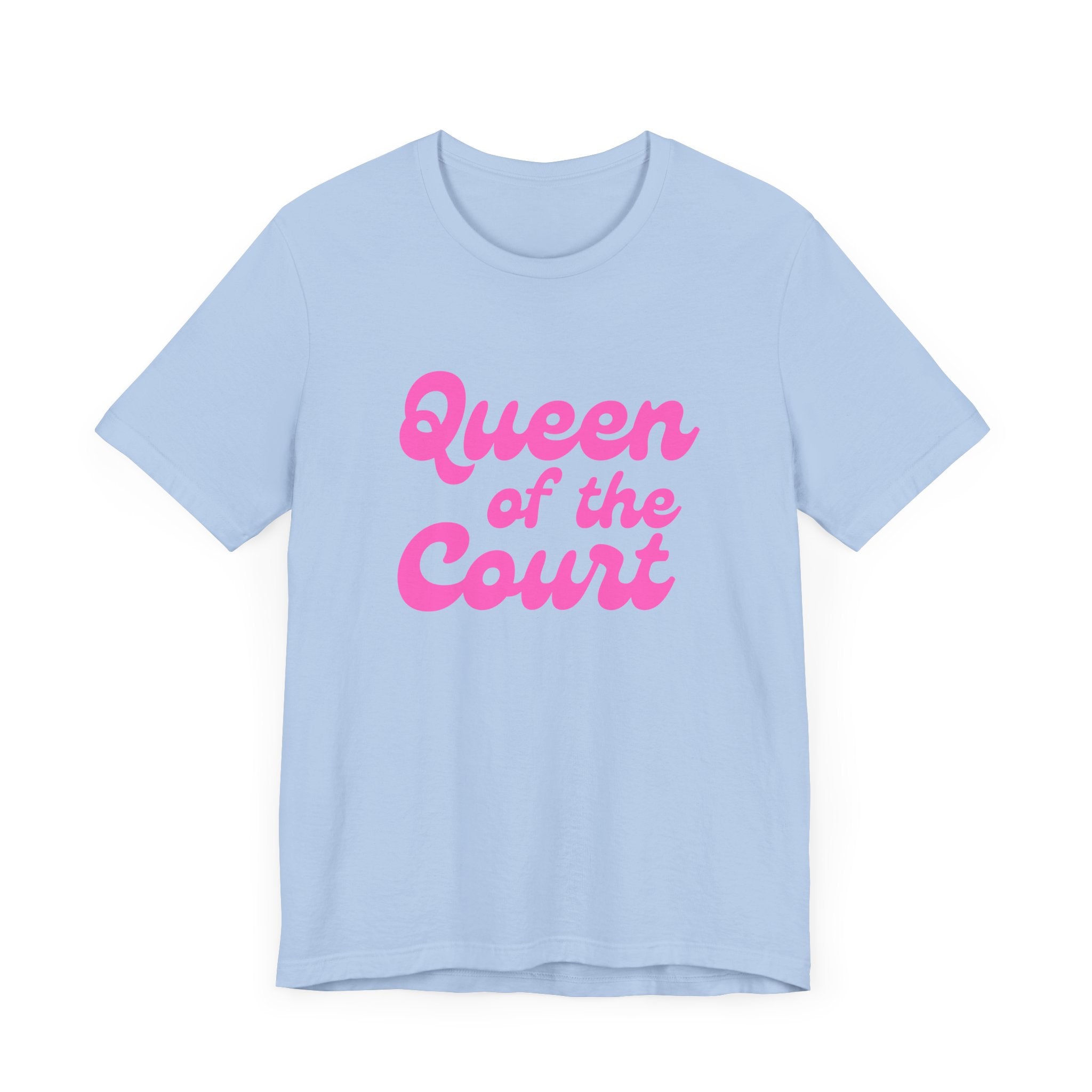 Pickleball T-Shirt | Queen of the Court | Pink Wednesdays Collection