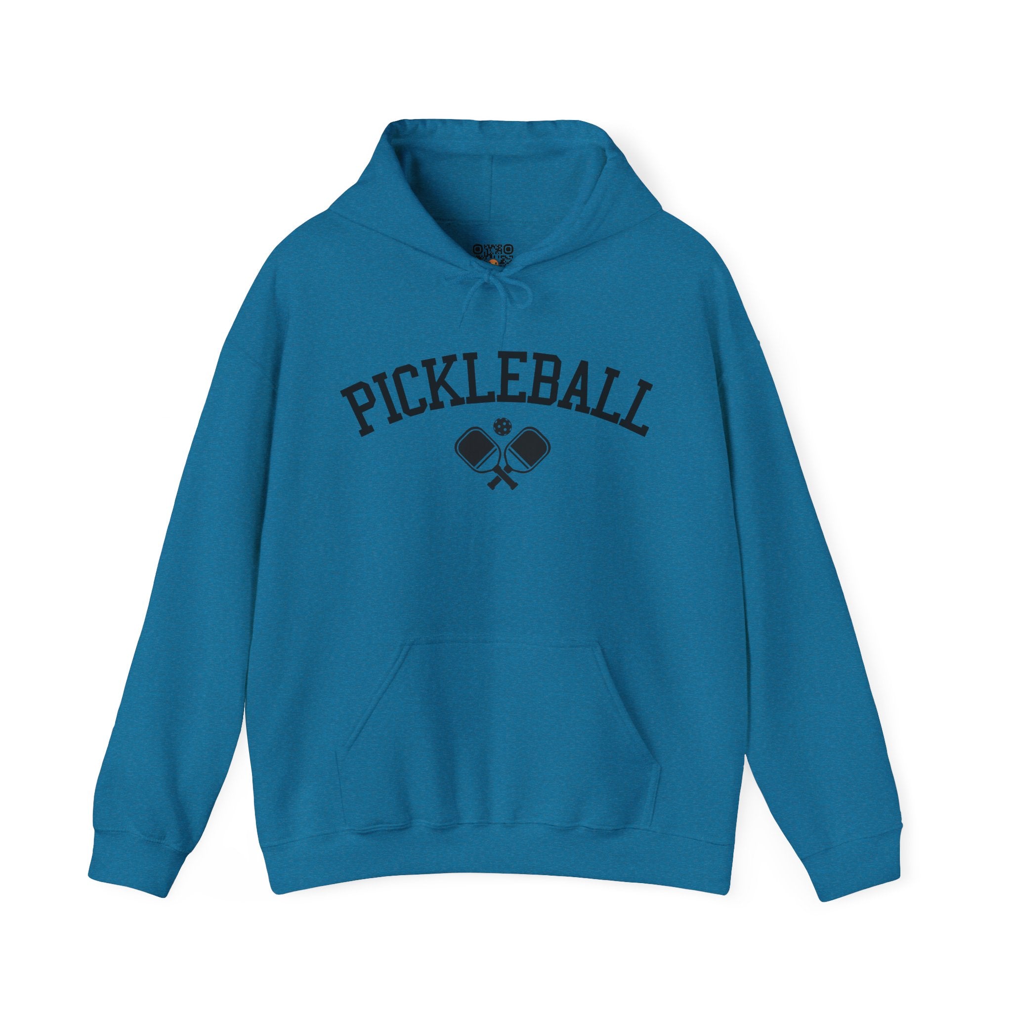 Pickleball Hoodie - Arched Pickleball with Paddles - Pickleball Hoodie for Women & Men