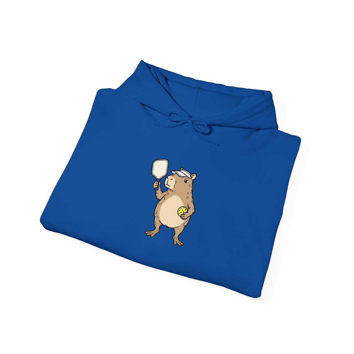 Capybara pickleball hoodie, No Rush, We Play to Eleven