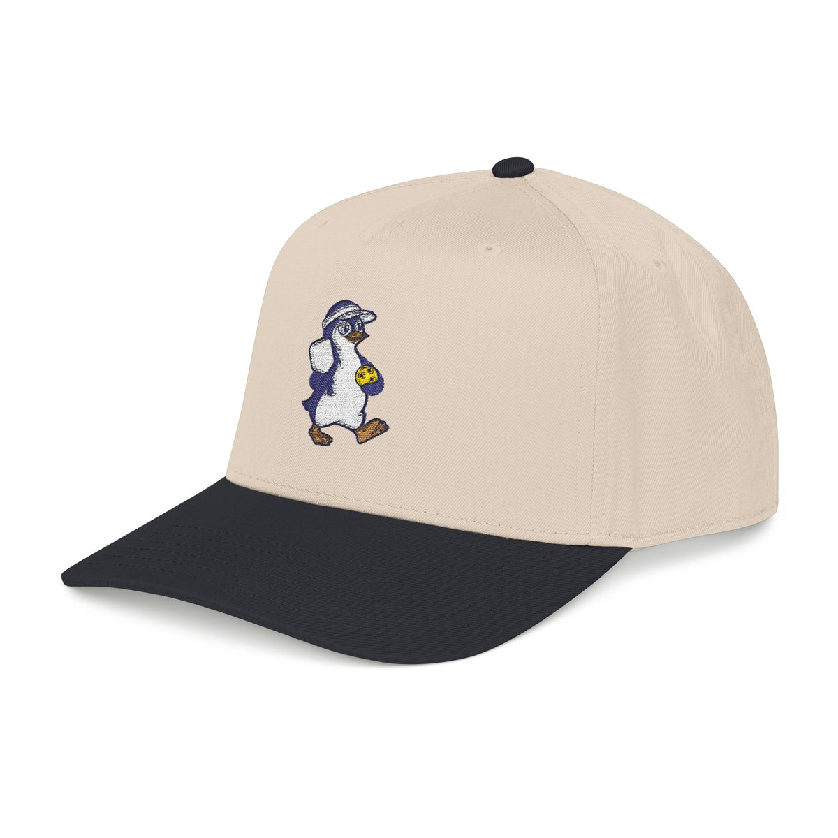 Embroidered pickleball penguin baseball cap, Cool Under Pressure
