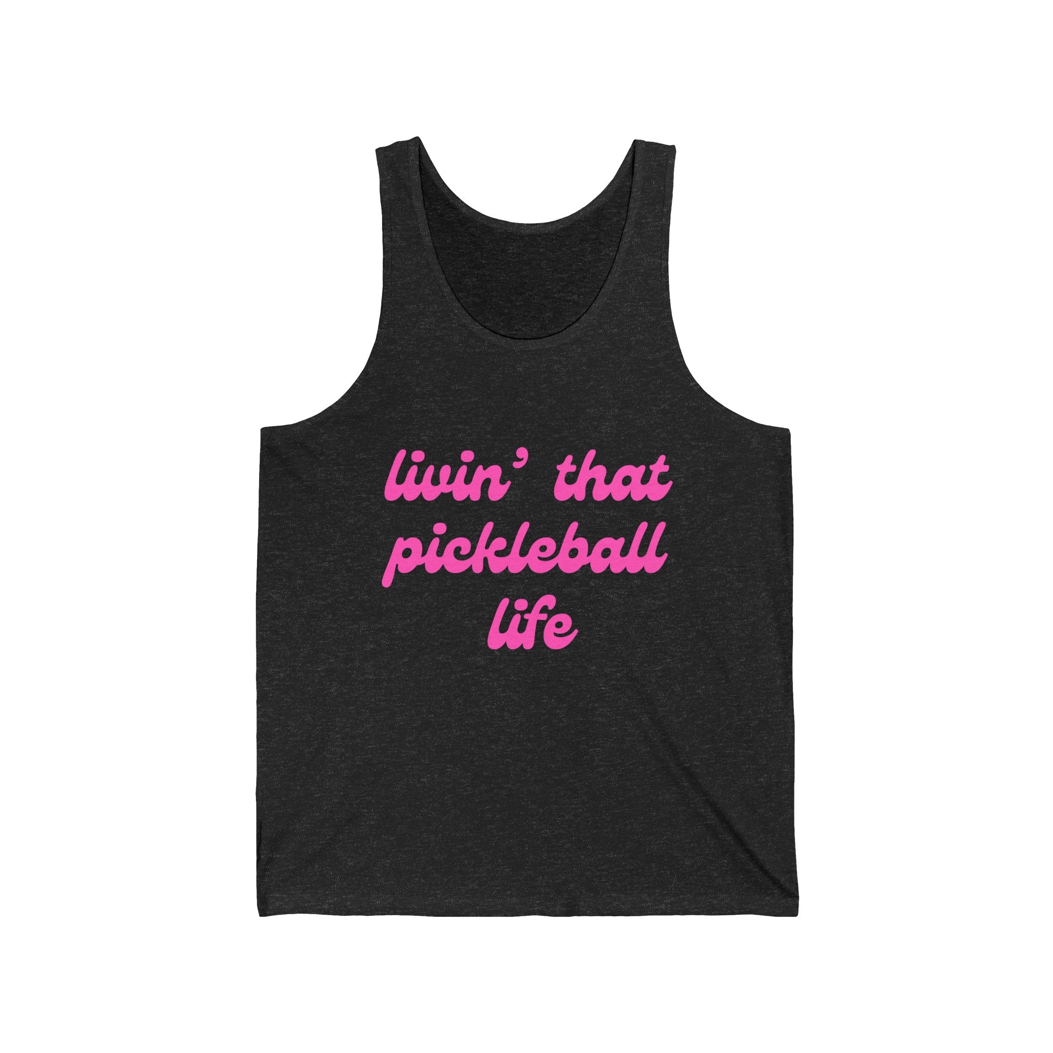 Pickleball Tank | Livin' that Pickleball Life | Pink Wednesdays Collection