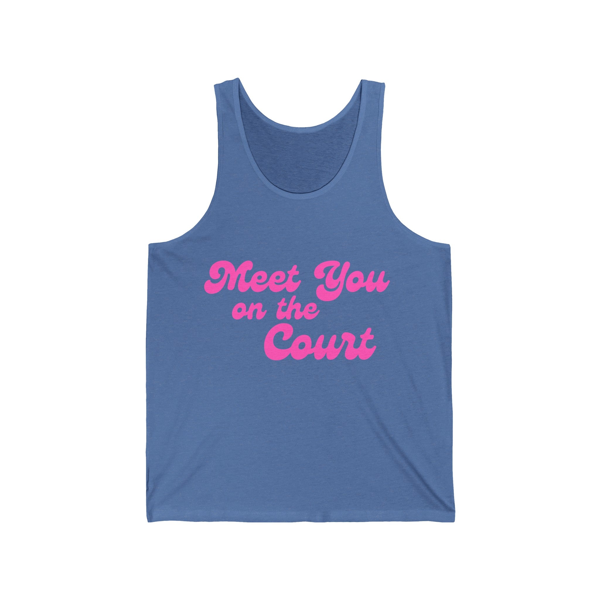 Pickleball Tank | Meet you on the Court | Pink Wednesdays Collection