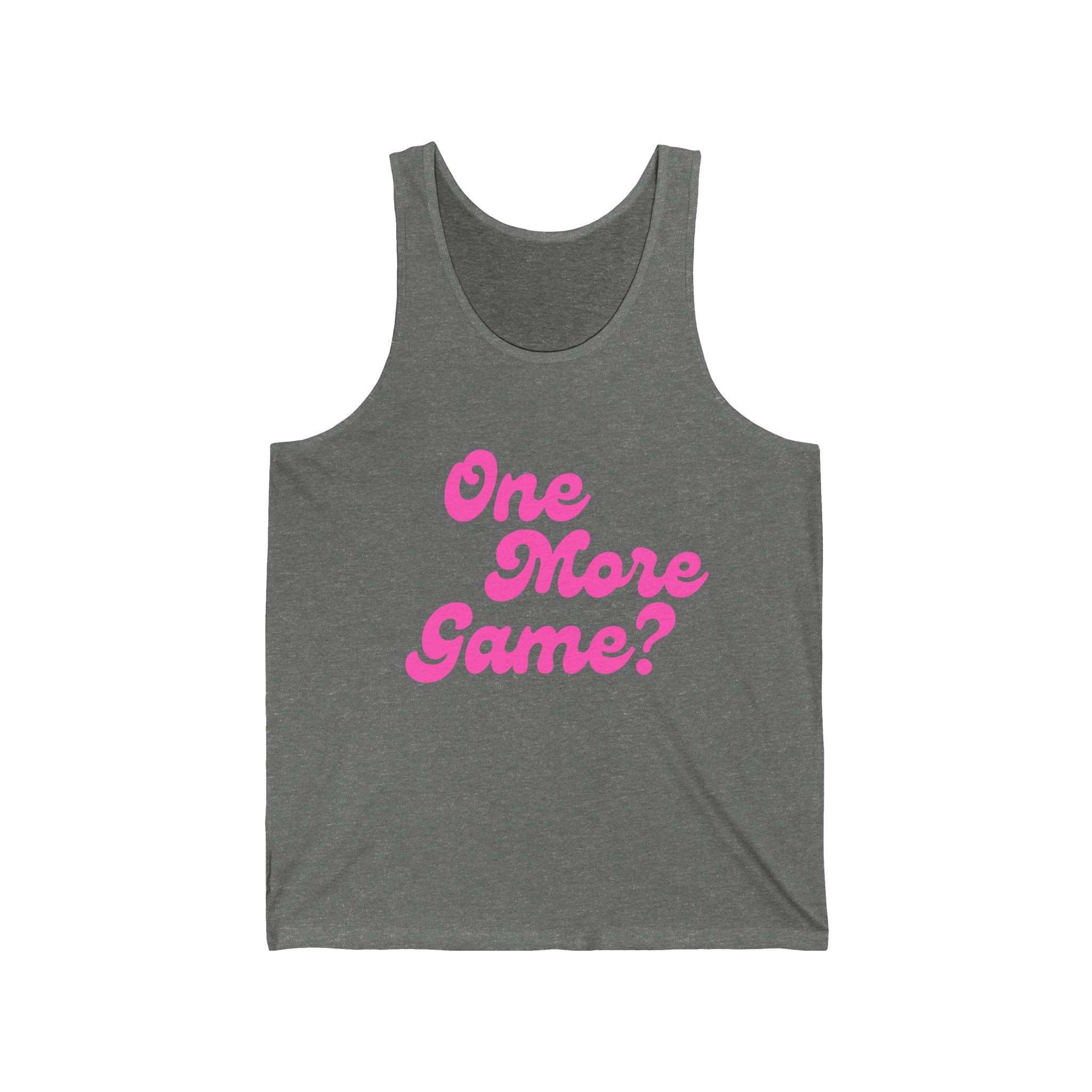 Pickleball Tank | One More Game? | Pink Wednesdays Collection