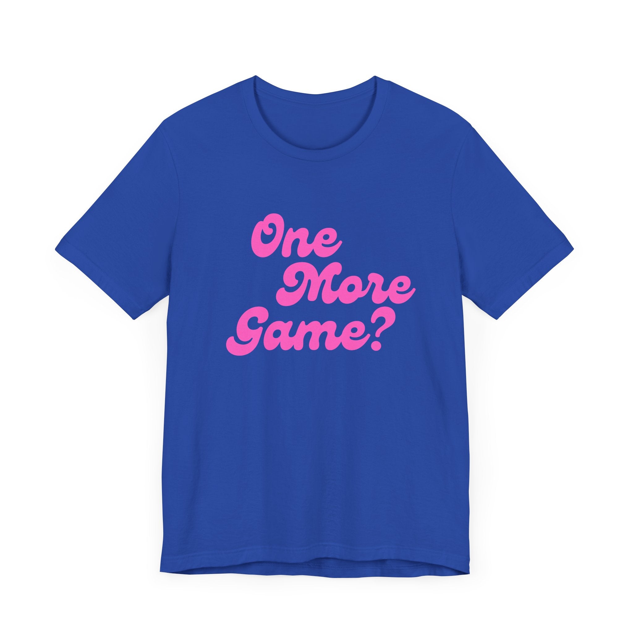 Pickleball T-Shirt | One More Game? | Pink Wednesdays Collection