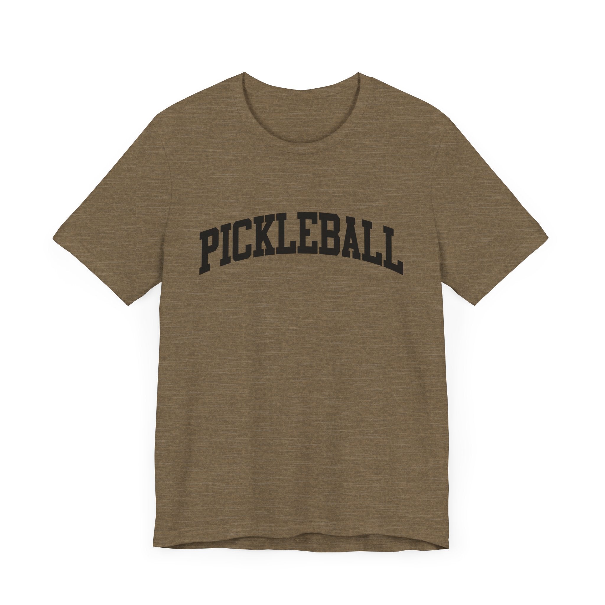 Pickleball T-Shirt - Arched PICKLEBALL Design