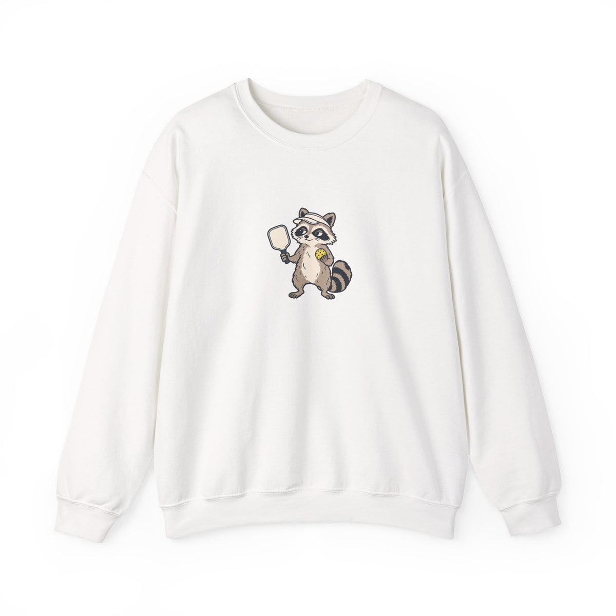 Raccoon Pickleball Crewneck Sweatshirt - That Point Was Mine