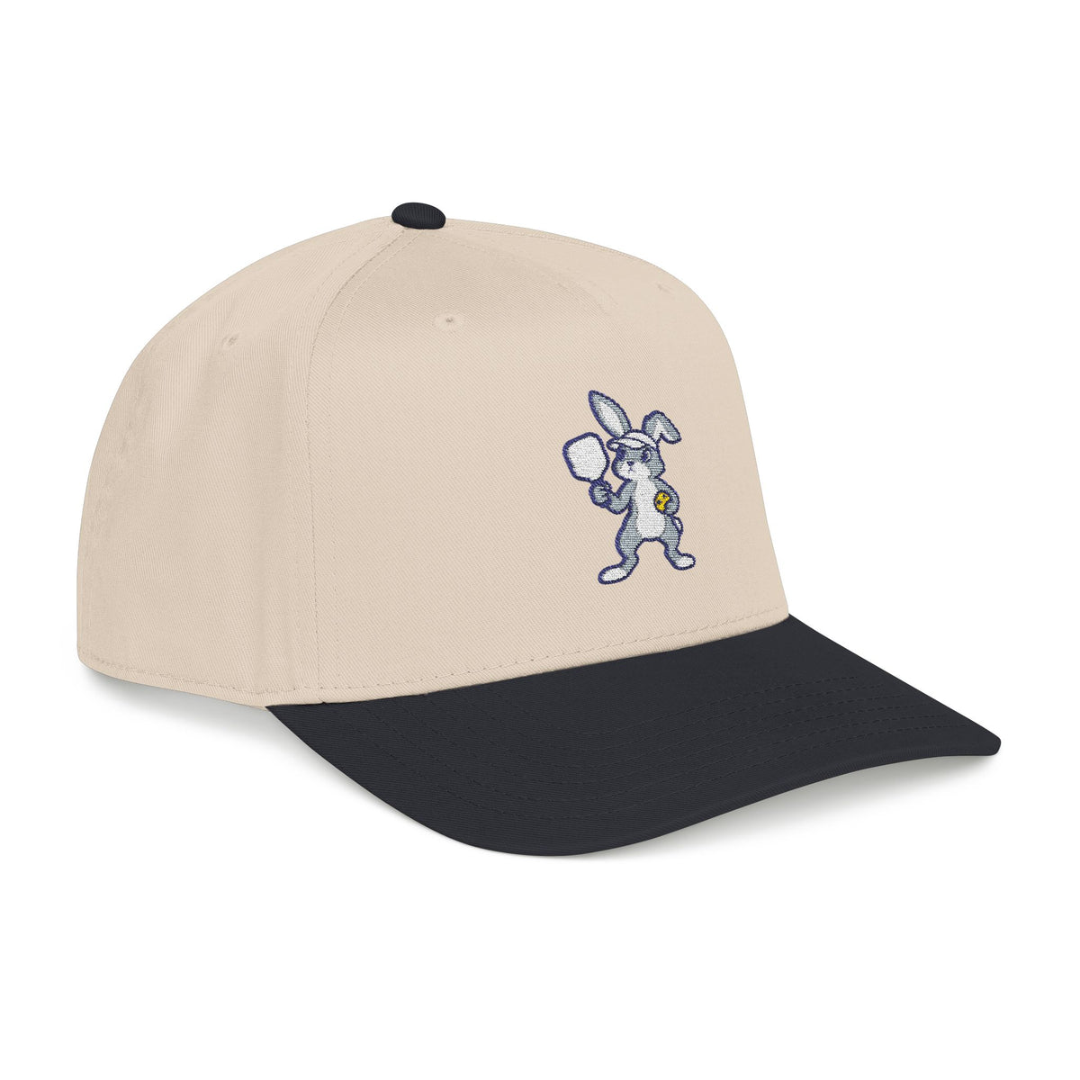 Embroidered pickleball rabbit baseball cap, Can We Play Another?