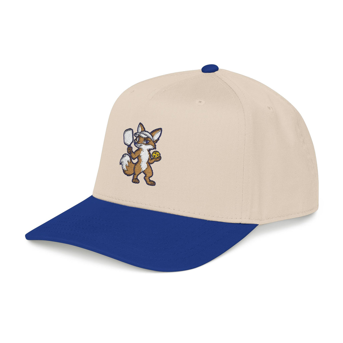 Embroidered pickleball fox baseball cap, Sly Little Dinks