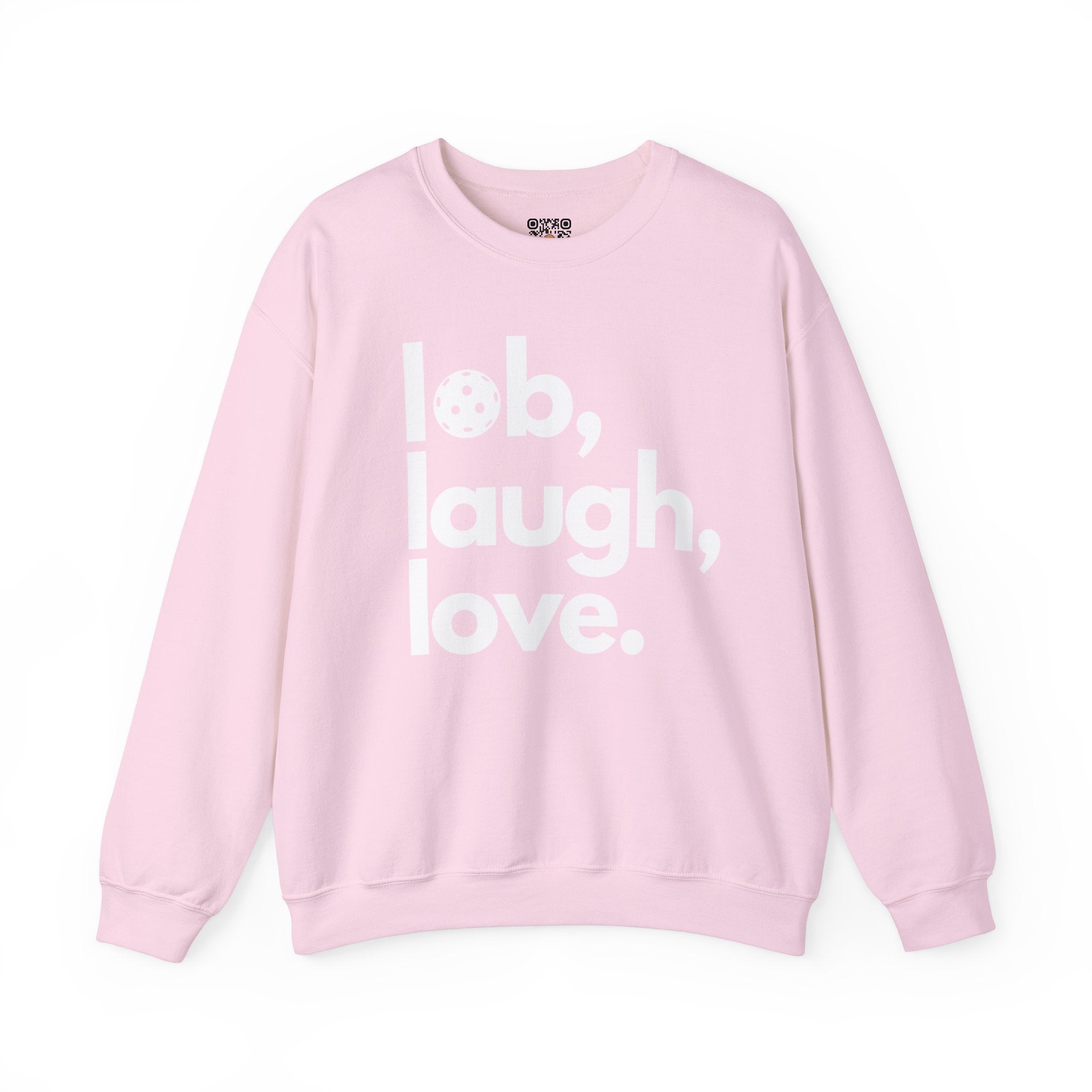 Pickleball Crewneck Sweatshirt - Lob, Laugh, Love.