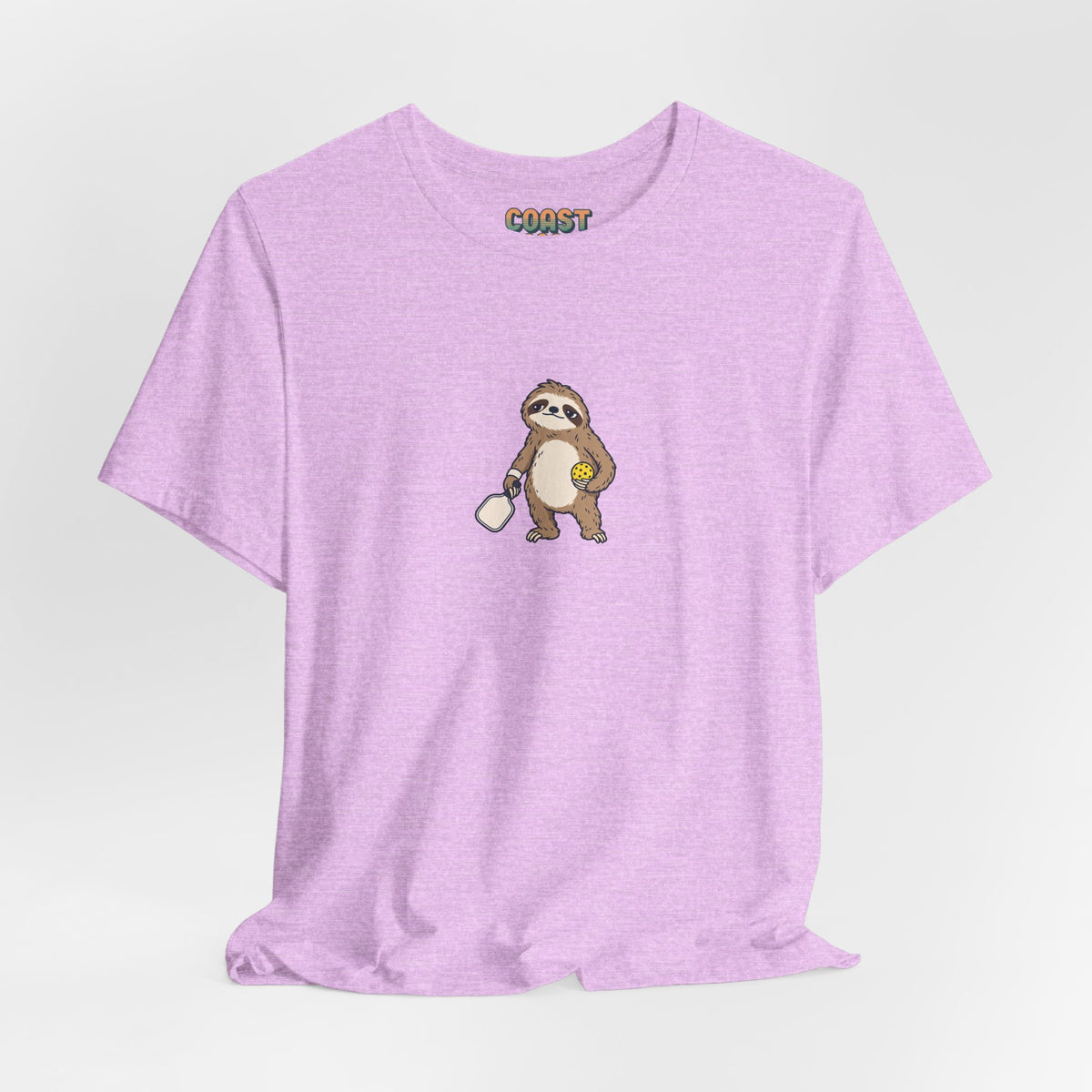 Sloth pickleball t-shirt, Saving Energy for Game Point
