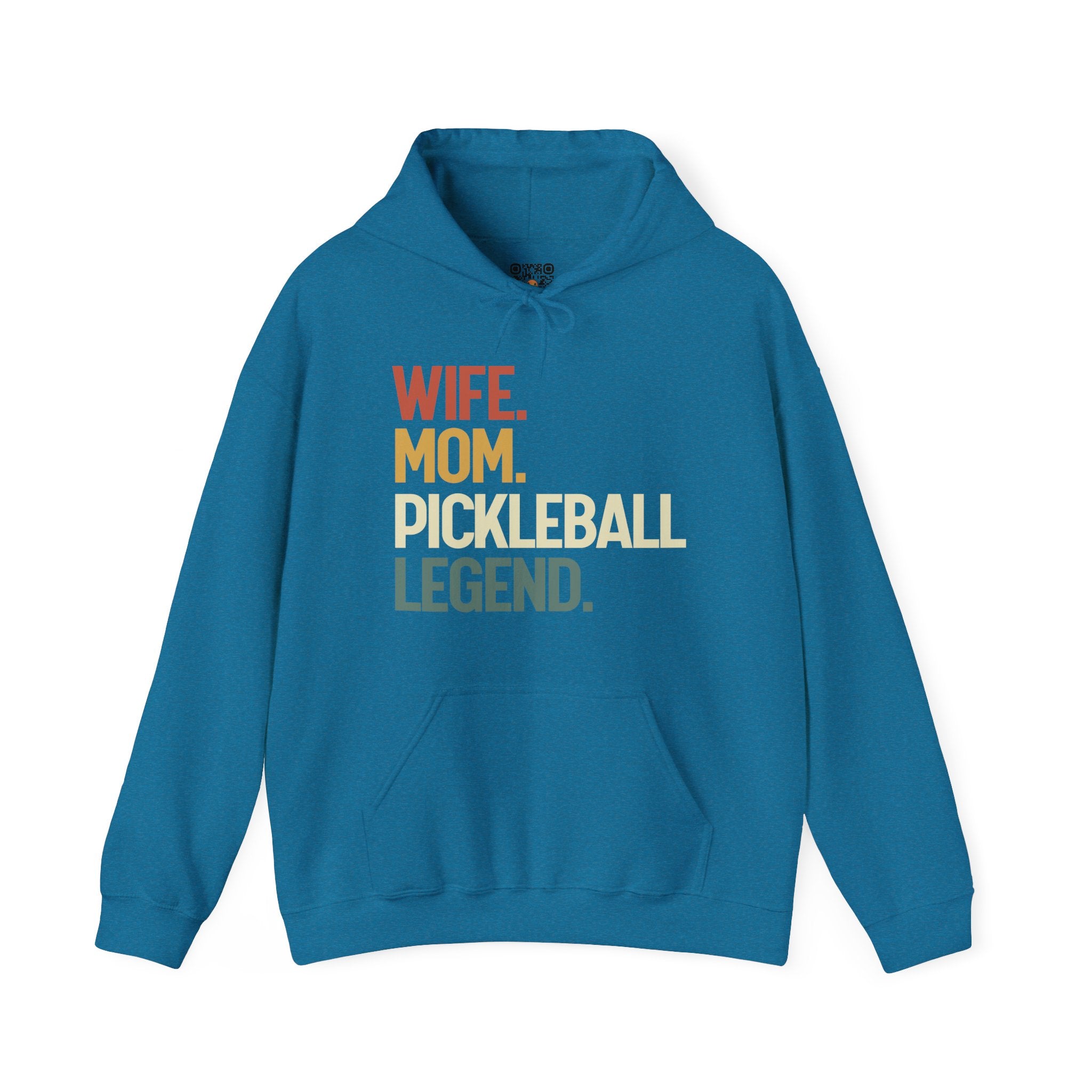 Pickleball Hoodie - Wife. Mom. Pickleball Legend. - Pickleball Hoodie for Women & Men